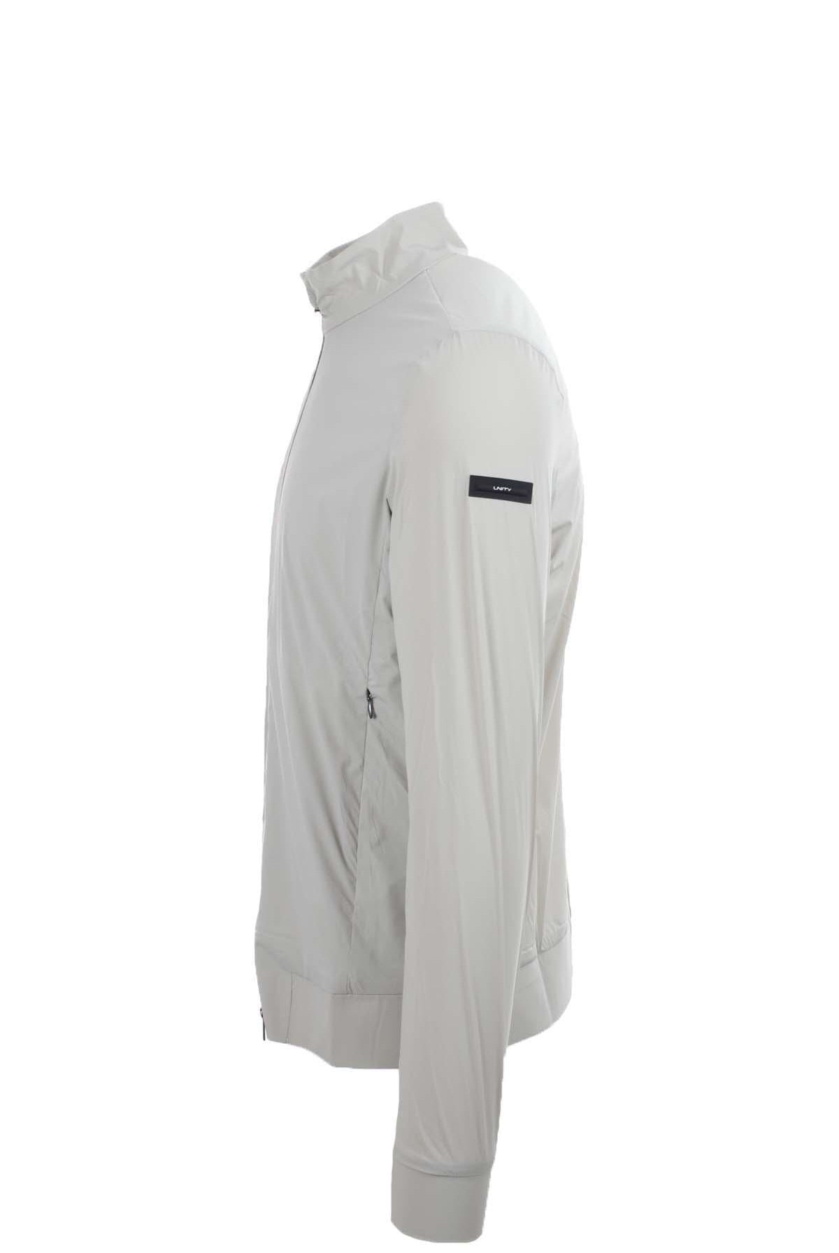 Giubbino Bomber full zip in tessuto tecnico
