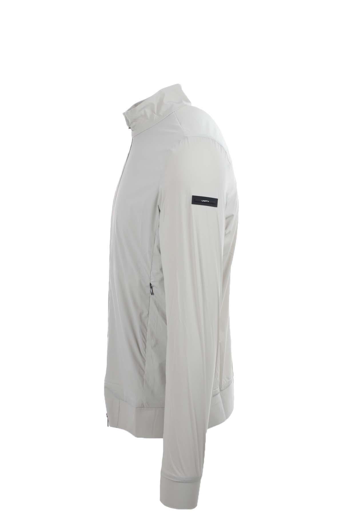Giubbino Bomber full zip in tessuto tecnico