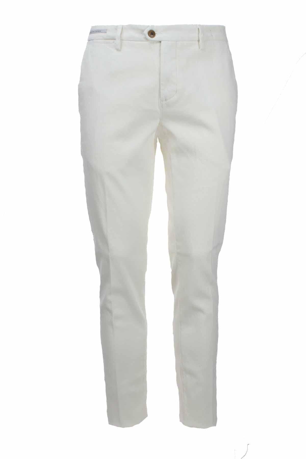 Pantalone chino cotone armaturato stretch