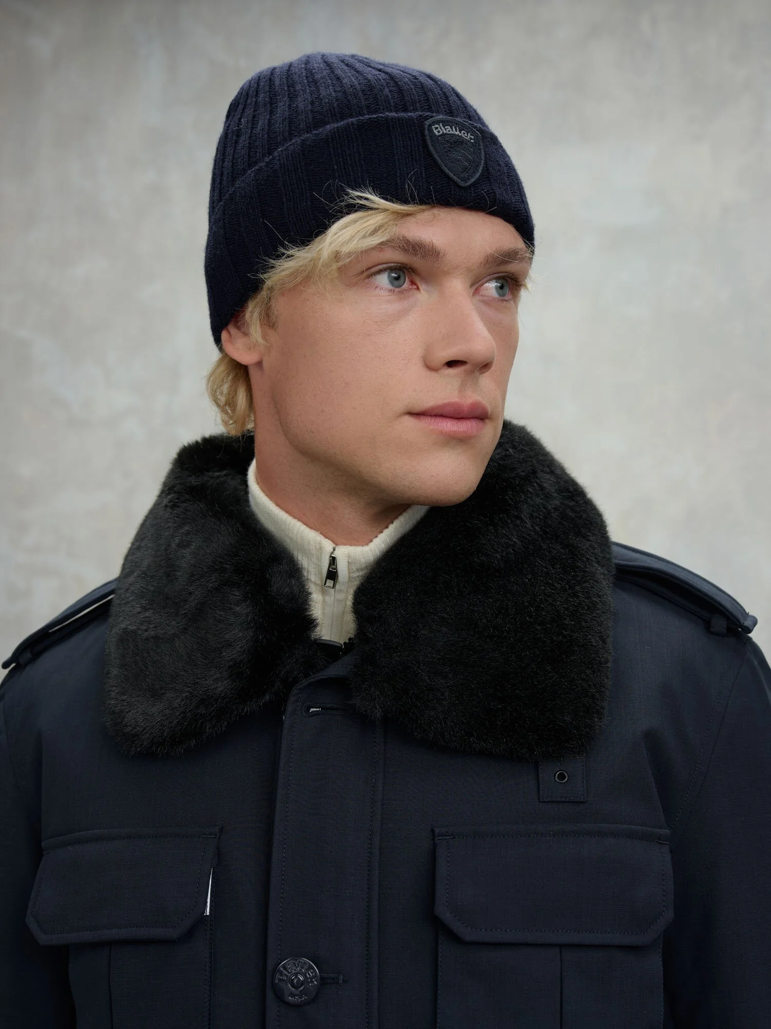 Cappellino in lana con risvolto KENWOOD
