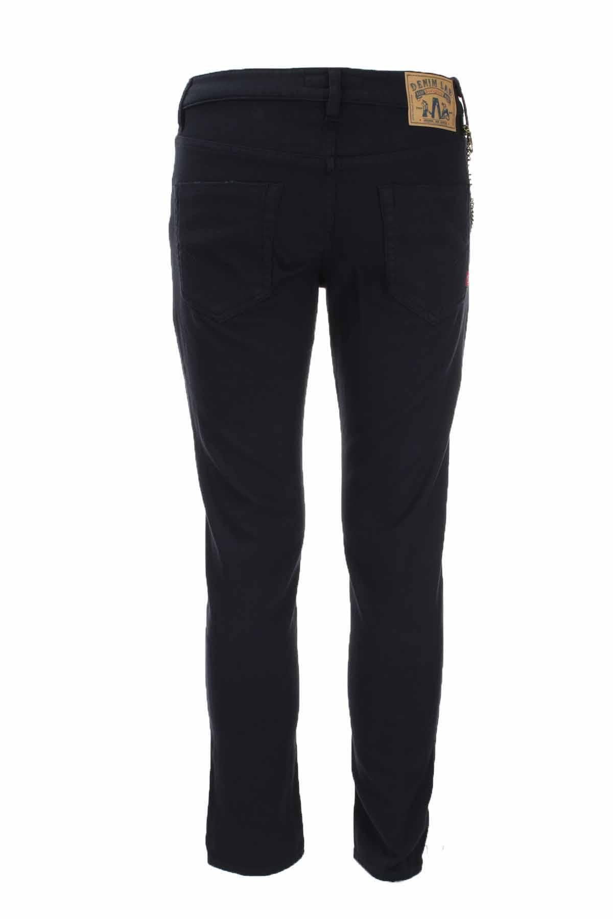 Pantalone 5 tasche in cotone armaturato stretch