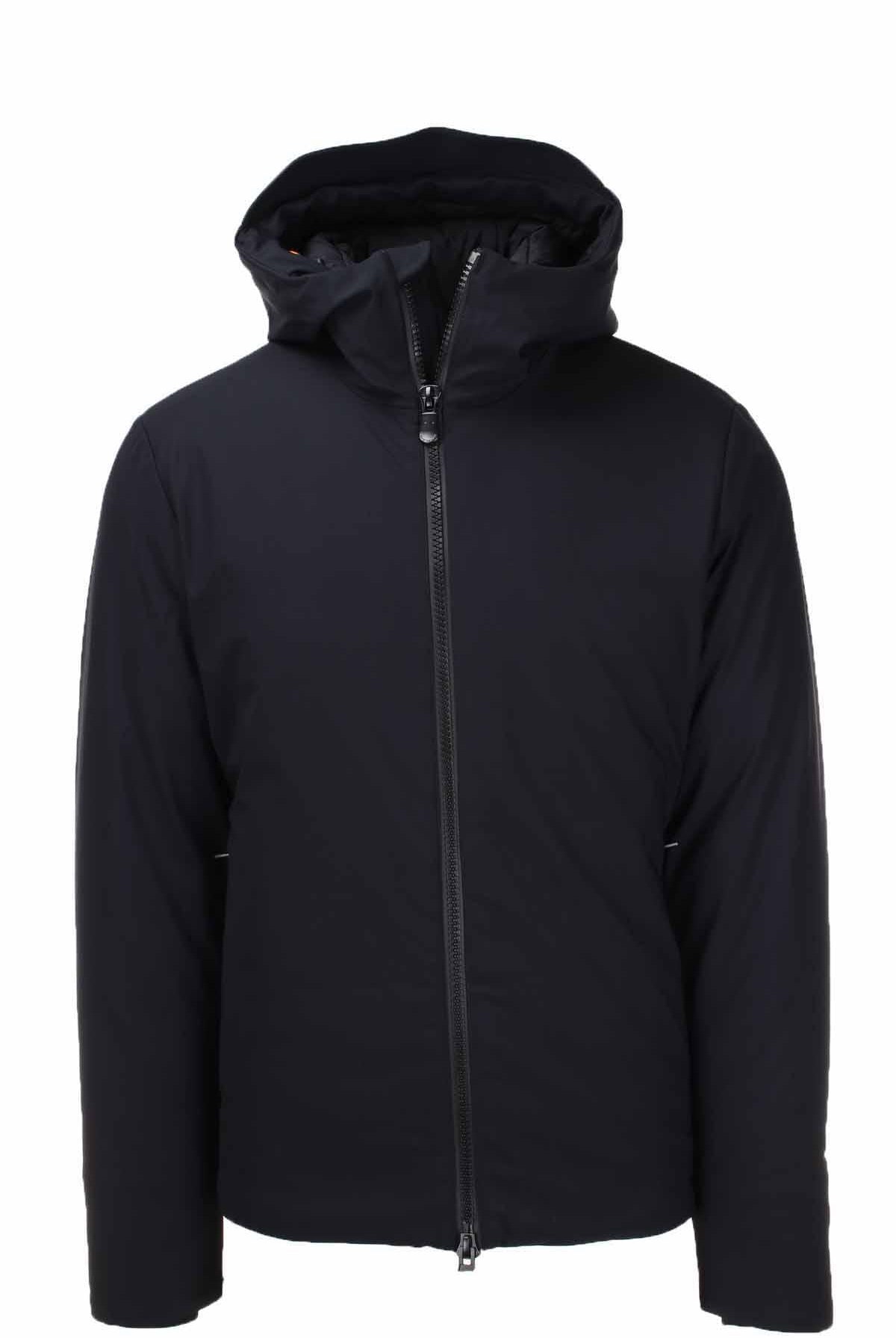 Giubbotto in tessuto stretch con cappuccio Ignacio