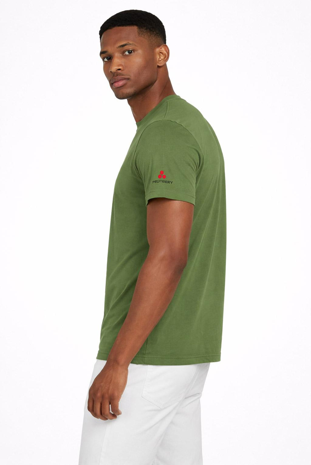T-Shirt Uomo Zole in Piquet Cotone Seta