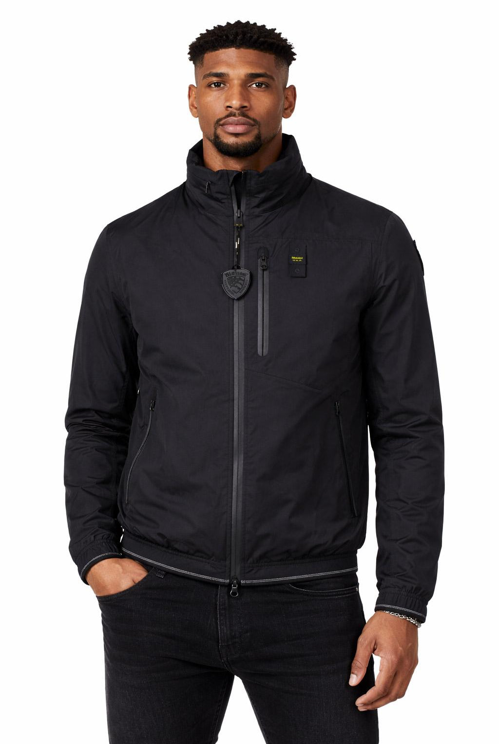 Giubbotto bomber antivento in nylon DEWAR
