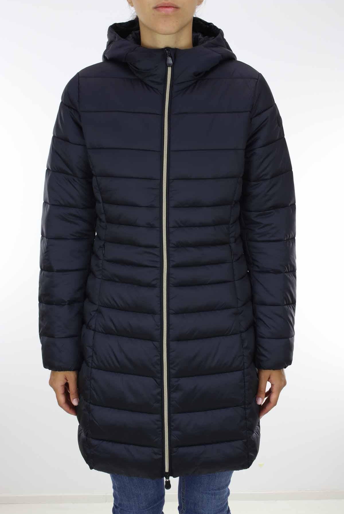Cappotto lungo con cappuccio Camille
