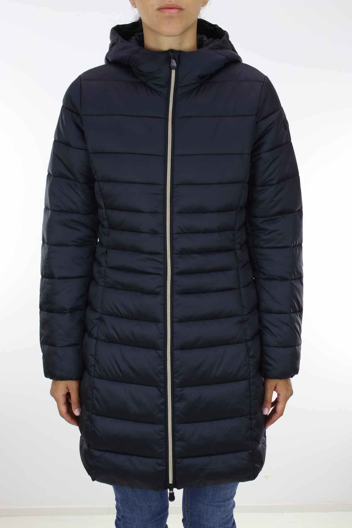 Cappotto lungo con cappuccio Camille