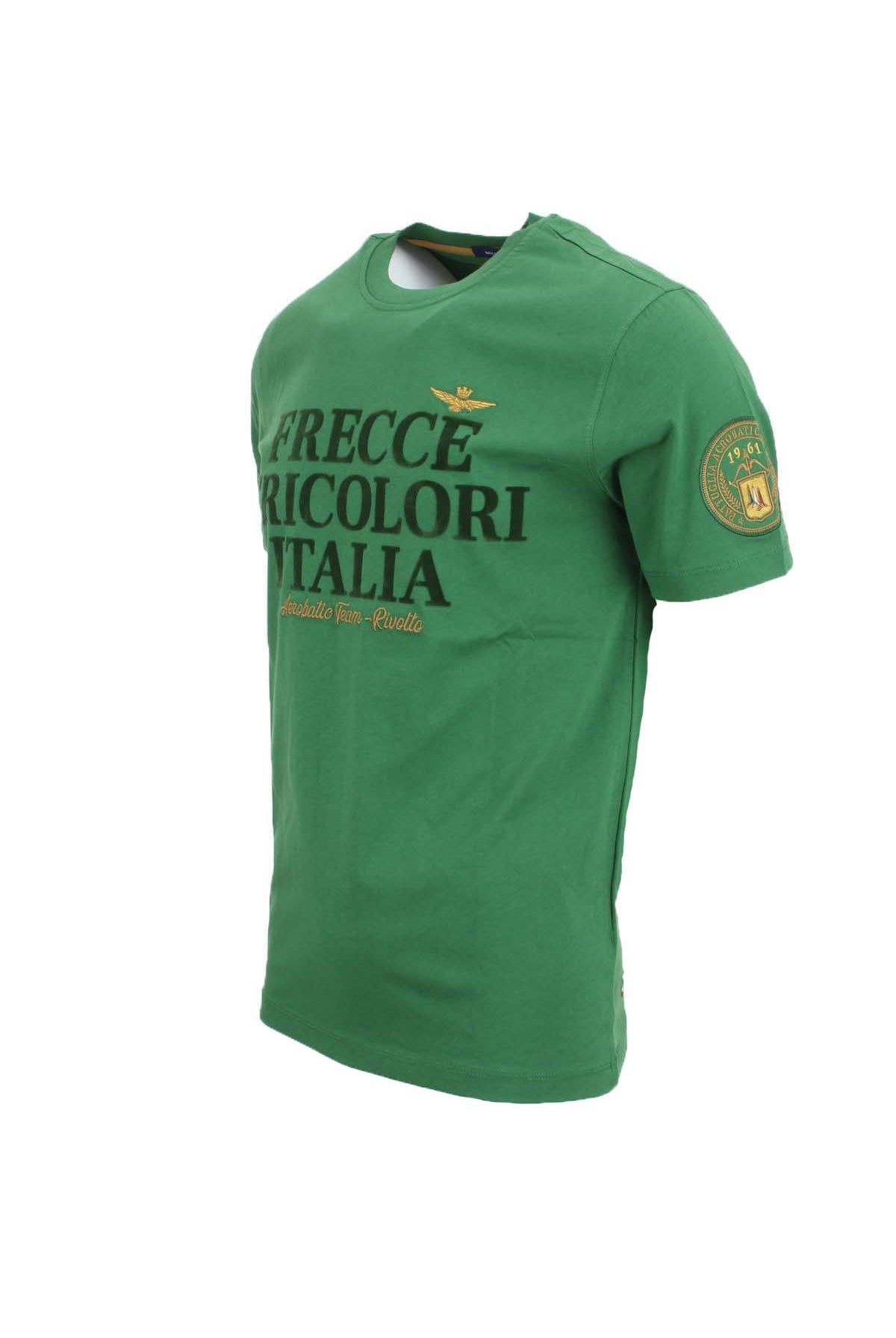 T-shirt con stampa flock Frecce Tricolori Italia