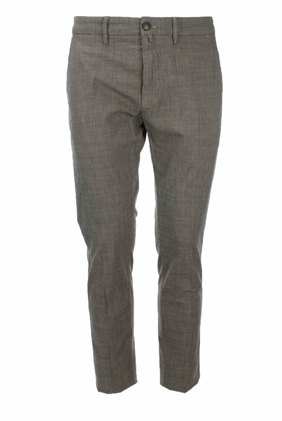 Pantalone Chino in cotone e lino