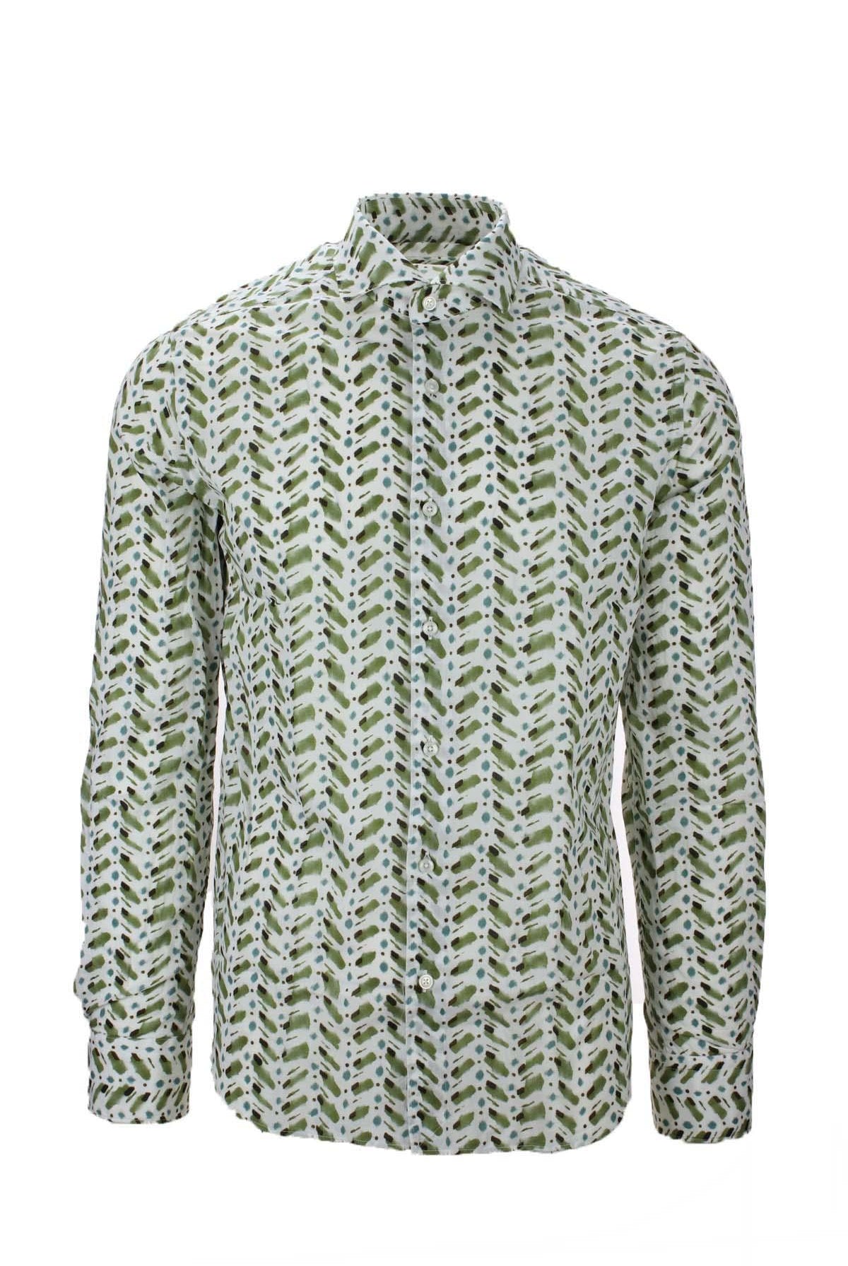 Camicia fantasia cotone