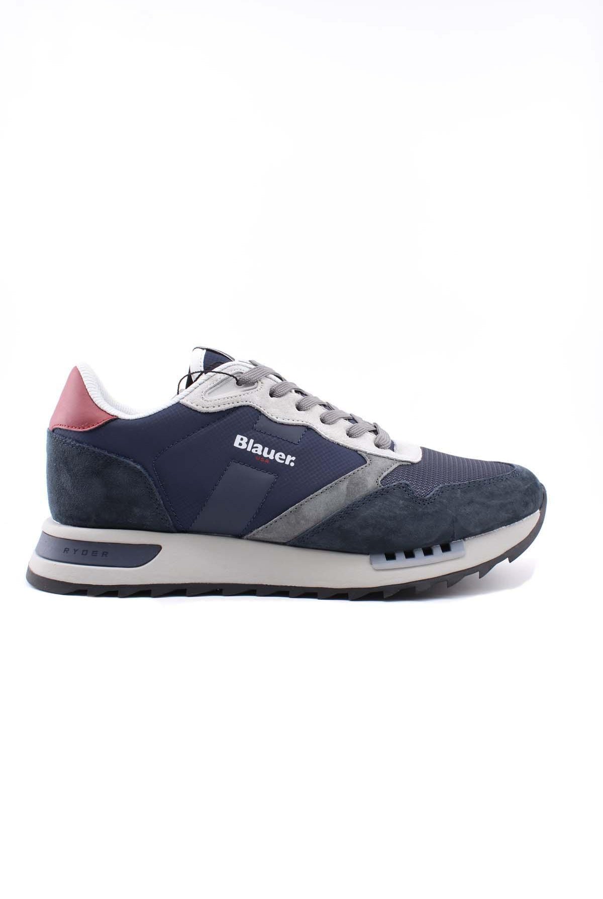 Sneaker Ryder01 in cordura e suede