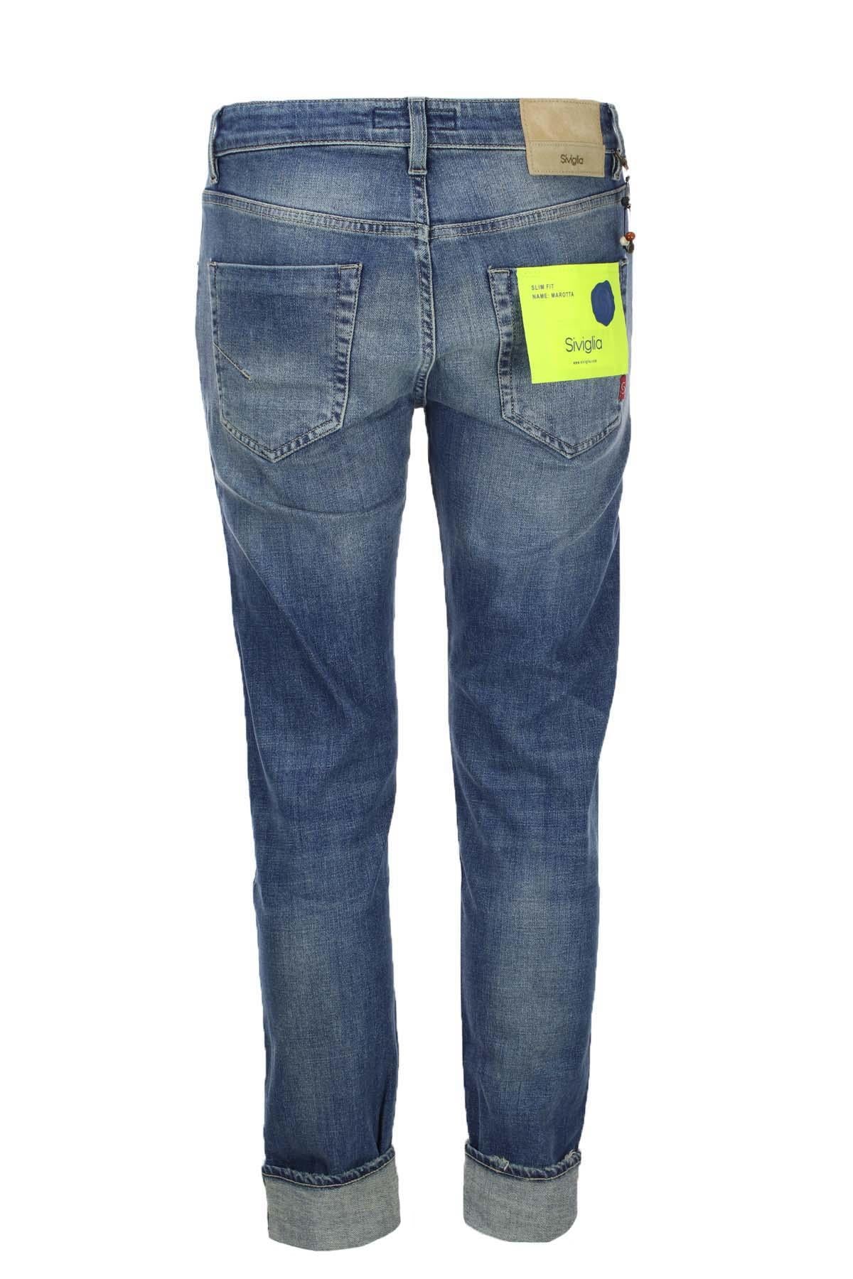 jeans denim 5 tasche Siviglia uomo