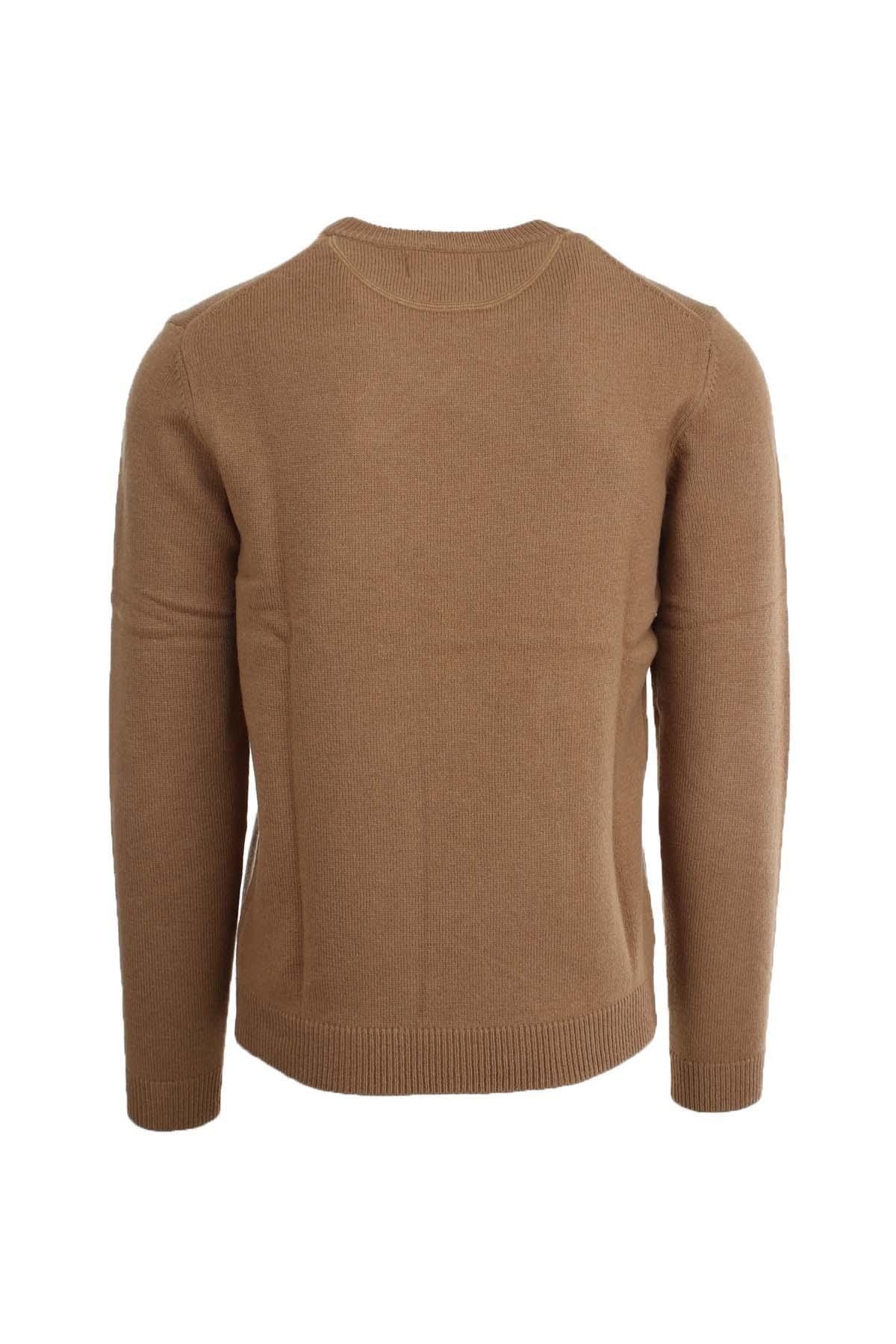 Maglia girocollo in lana cachemire