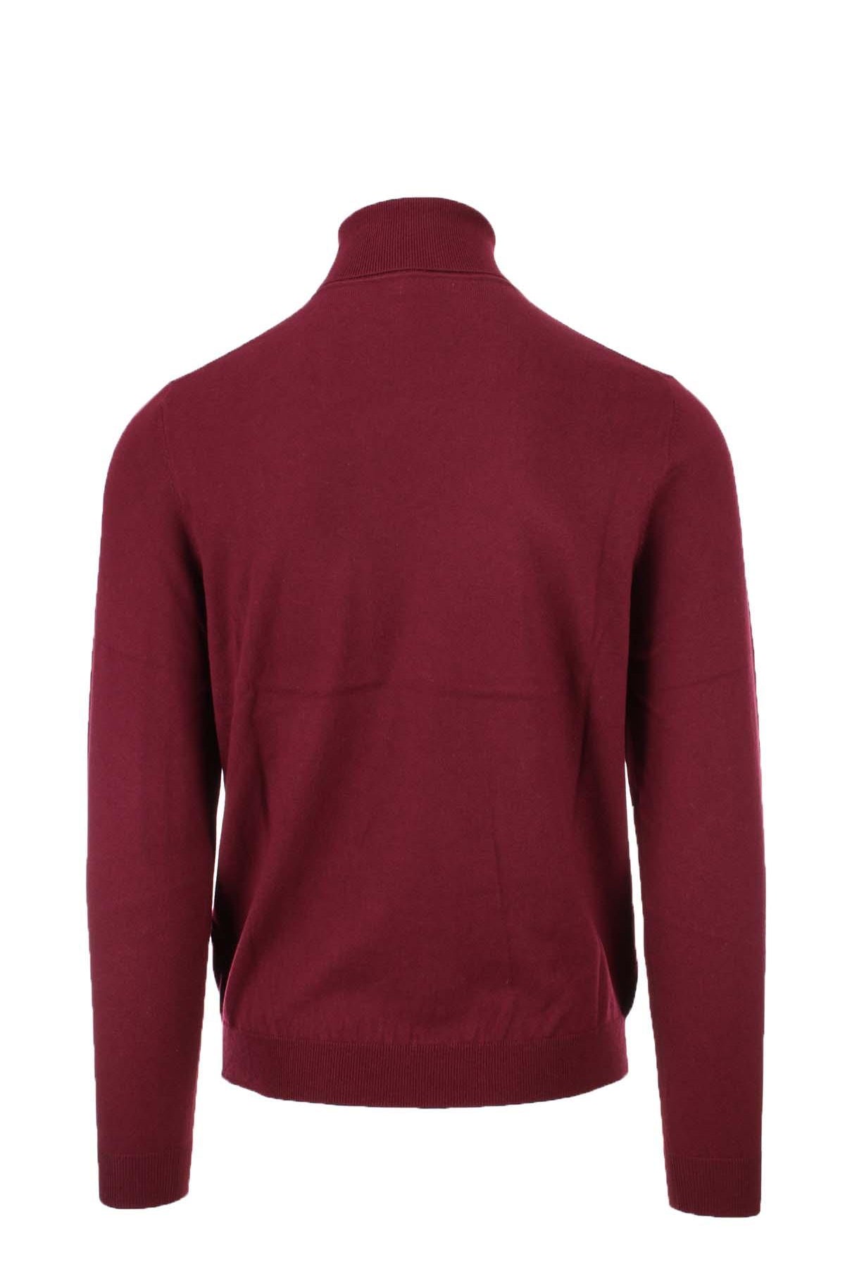 Maglia dolcevita in lana cotone