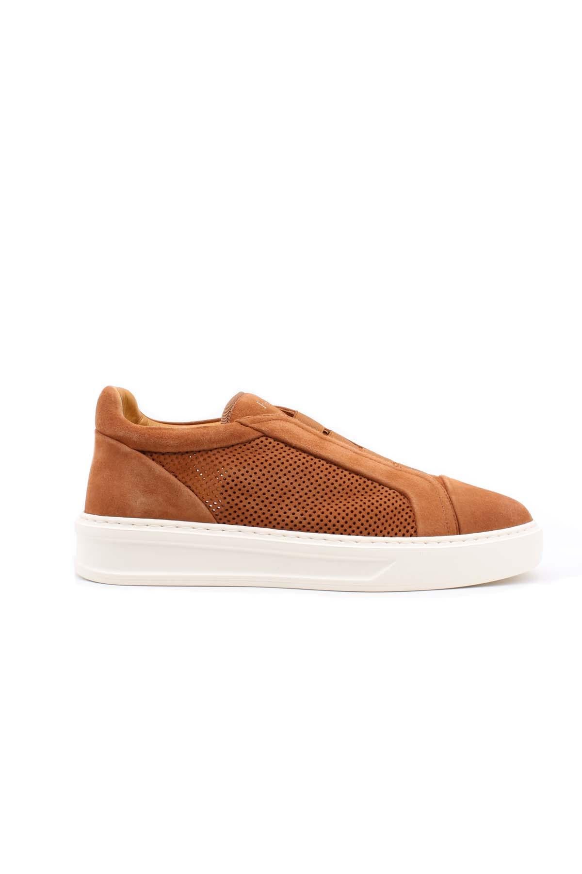 Sneaker in pelle scamosciata senza lacci Urban