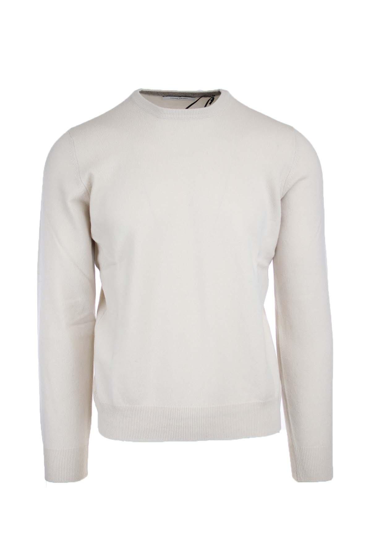 Maglia girocollo in lana cachemire