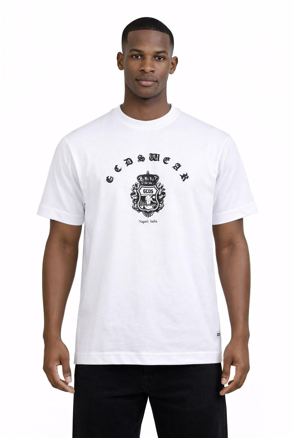 T-Shirt Uomo Stemma Napoli Gotico