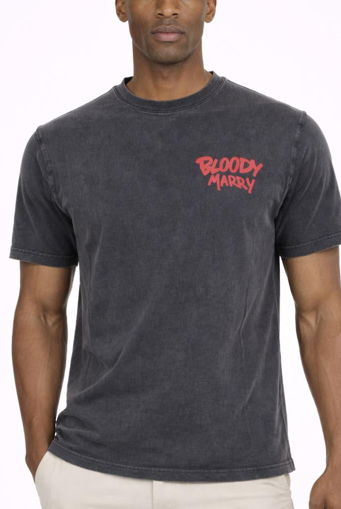 Tshirt Uomo in Cotone Bloody Mary Crypto Puppets