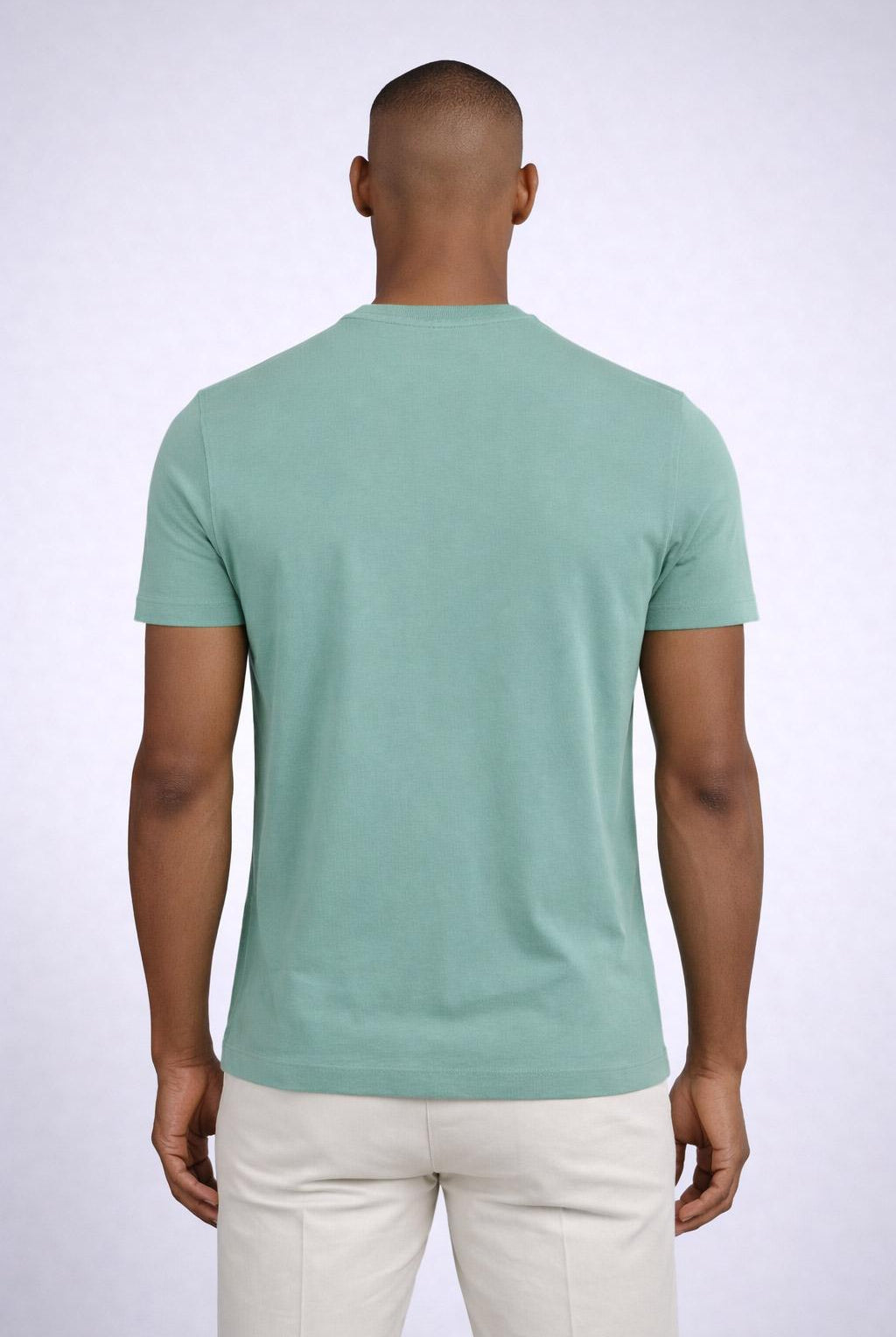 T-shirt uomo in cotone piquet con logo