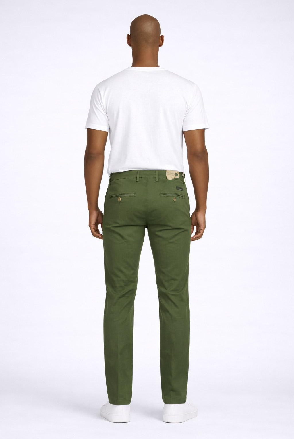Pantalone chino in cotone stretch