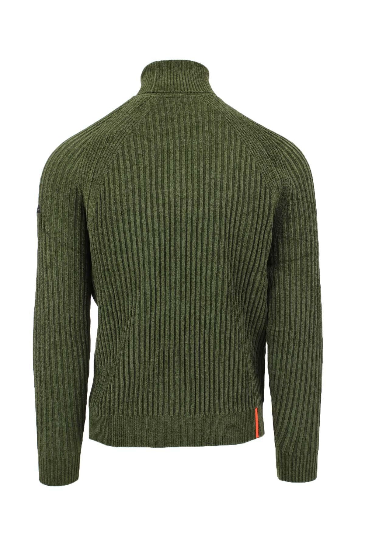 Dolcevita in ciniglia velvet rave turtleneck knit
