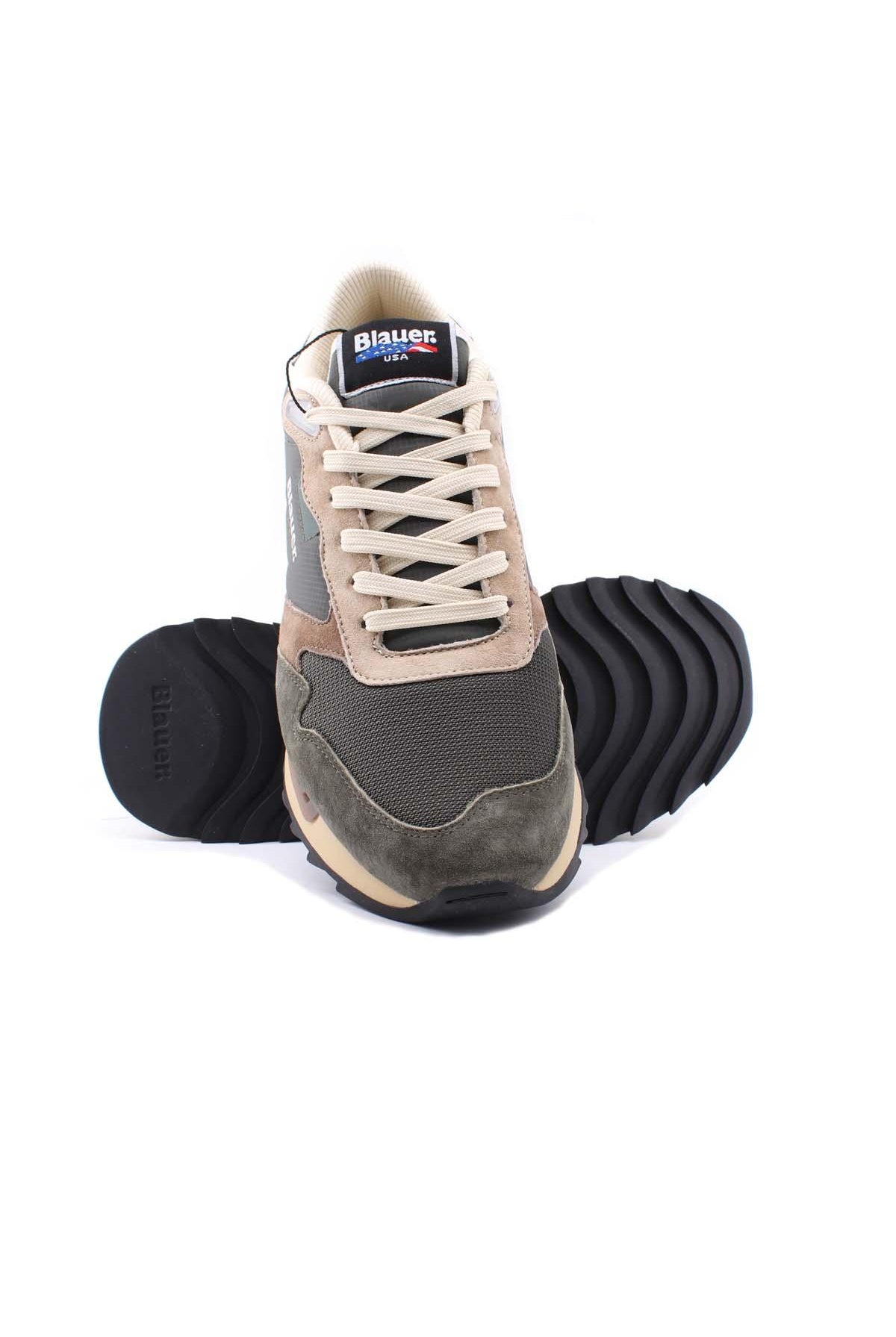 Sneaker Ryder01 in cordura e suede