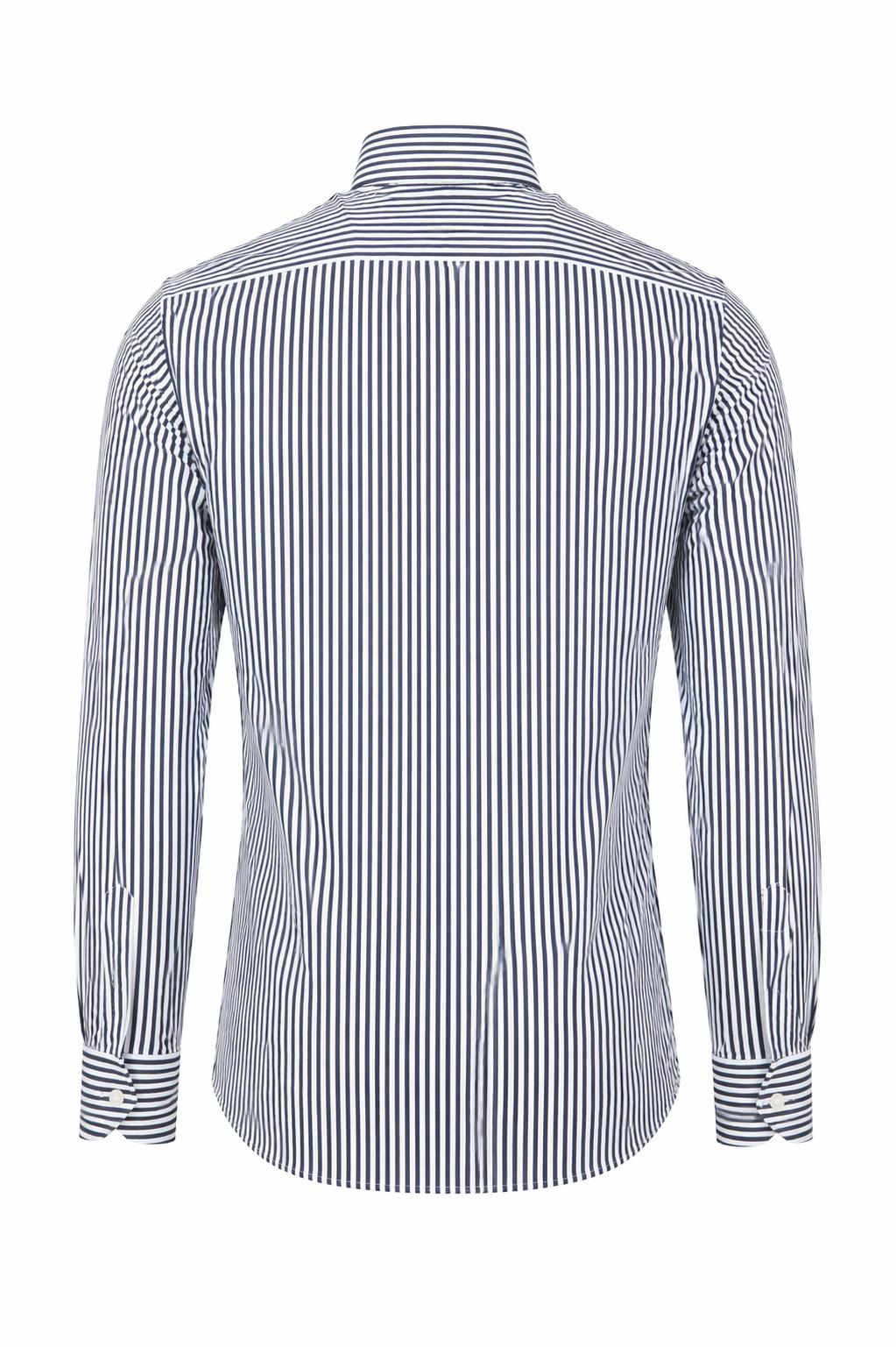 Camicia Uomo a Righe in Tessuto Active