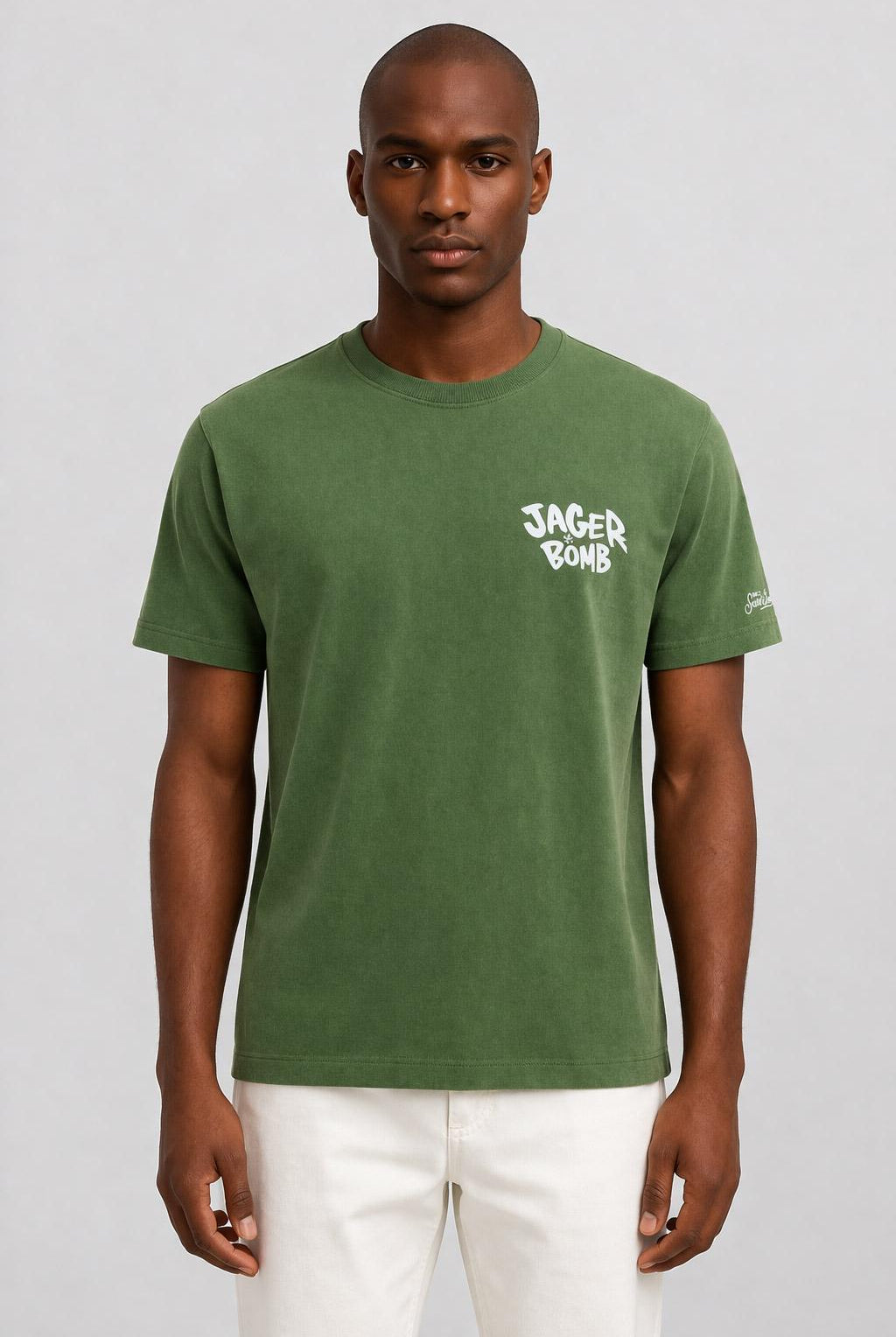 Tshirt Uomo in Cotone con Stampa Crypto Puppets