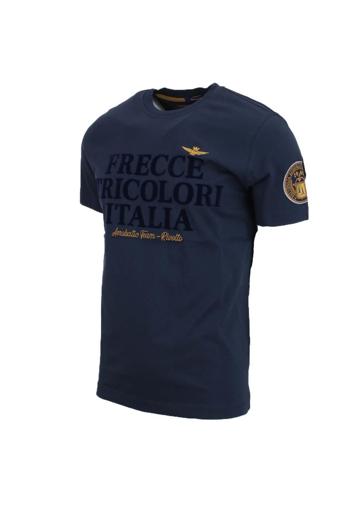 T-shirt con stampa flock Frecce Tricolori Italia