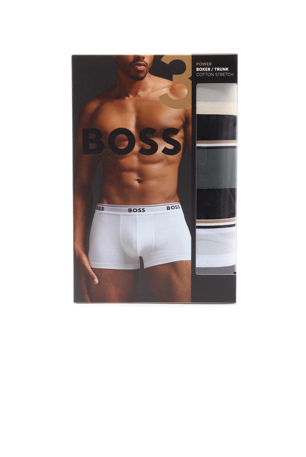 BOXER INTIMO IN COTONE ELASTICIZZATO CONFEZIONE DA TRE