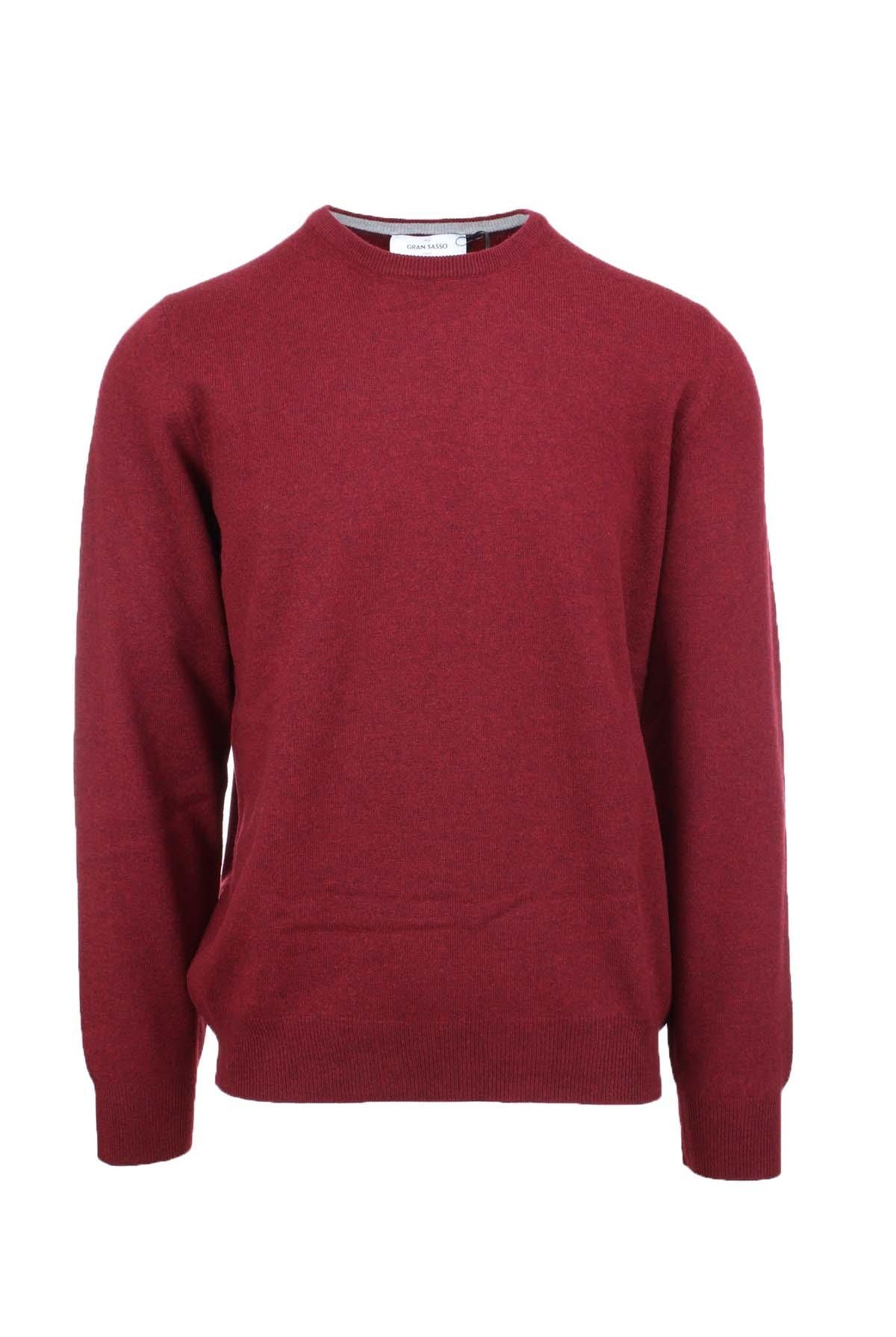 Maglia girocollo in lana cachemire