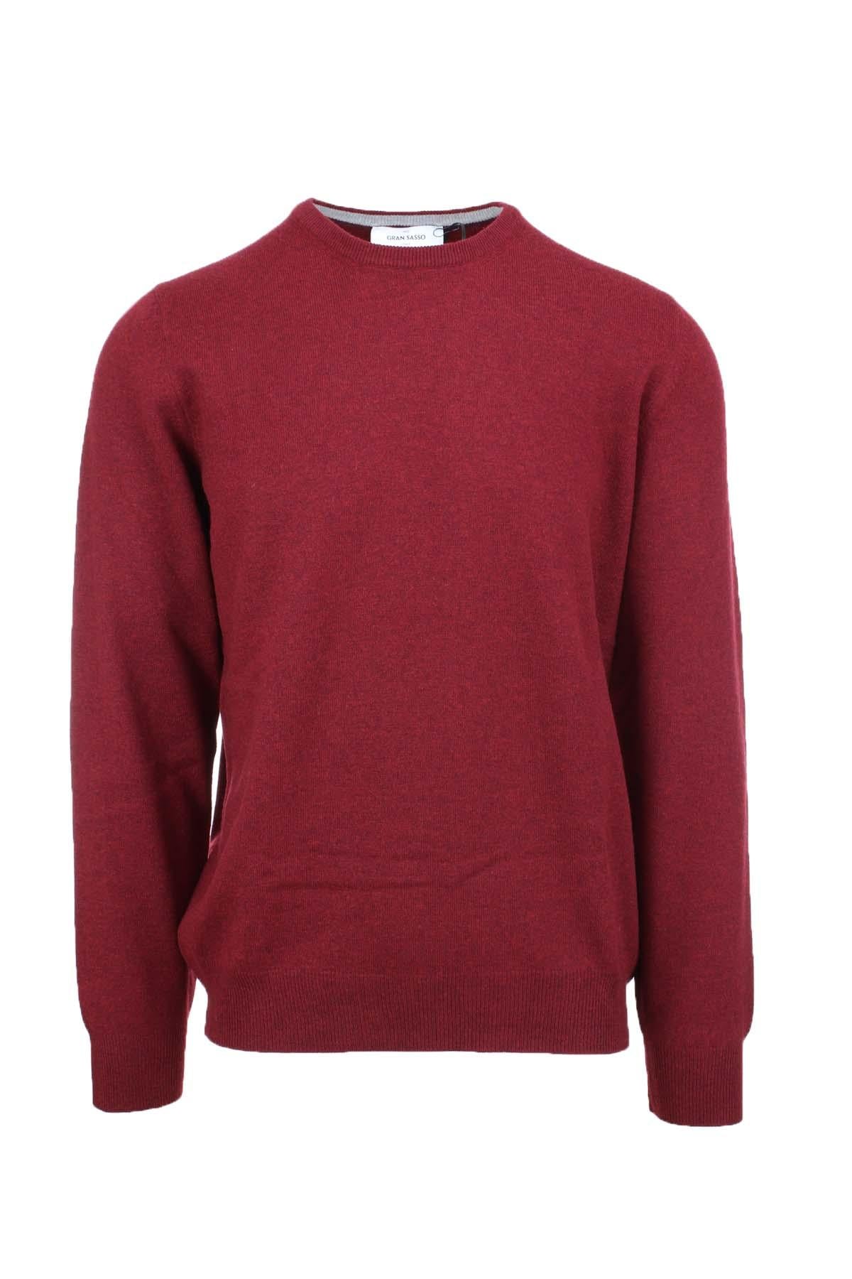 Maglia girocollo in lana cachemire