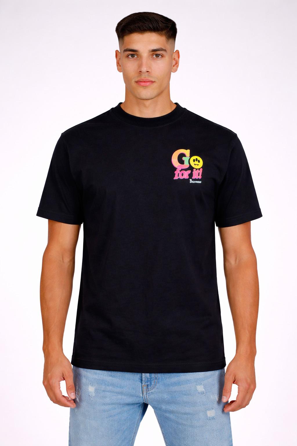 T-Shirt Uomo Go For It Orsetto Cactus