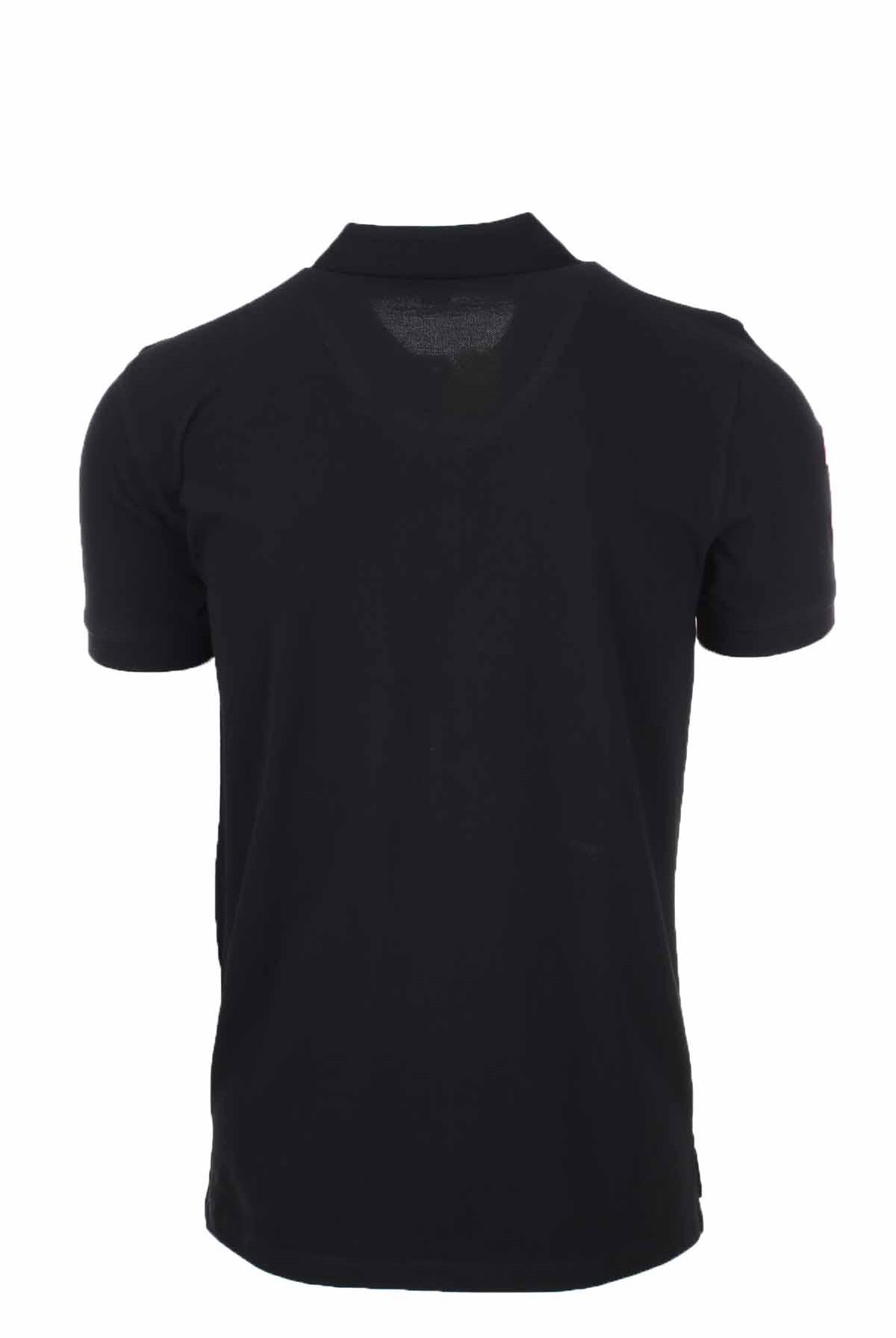 Polo mezza manica piquet maxi logo