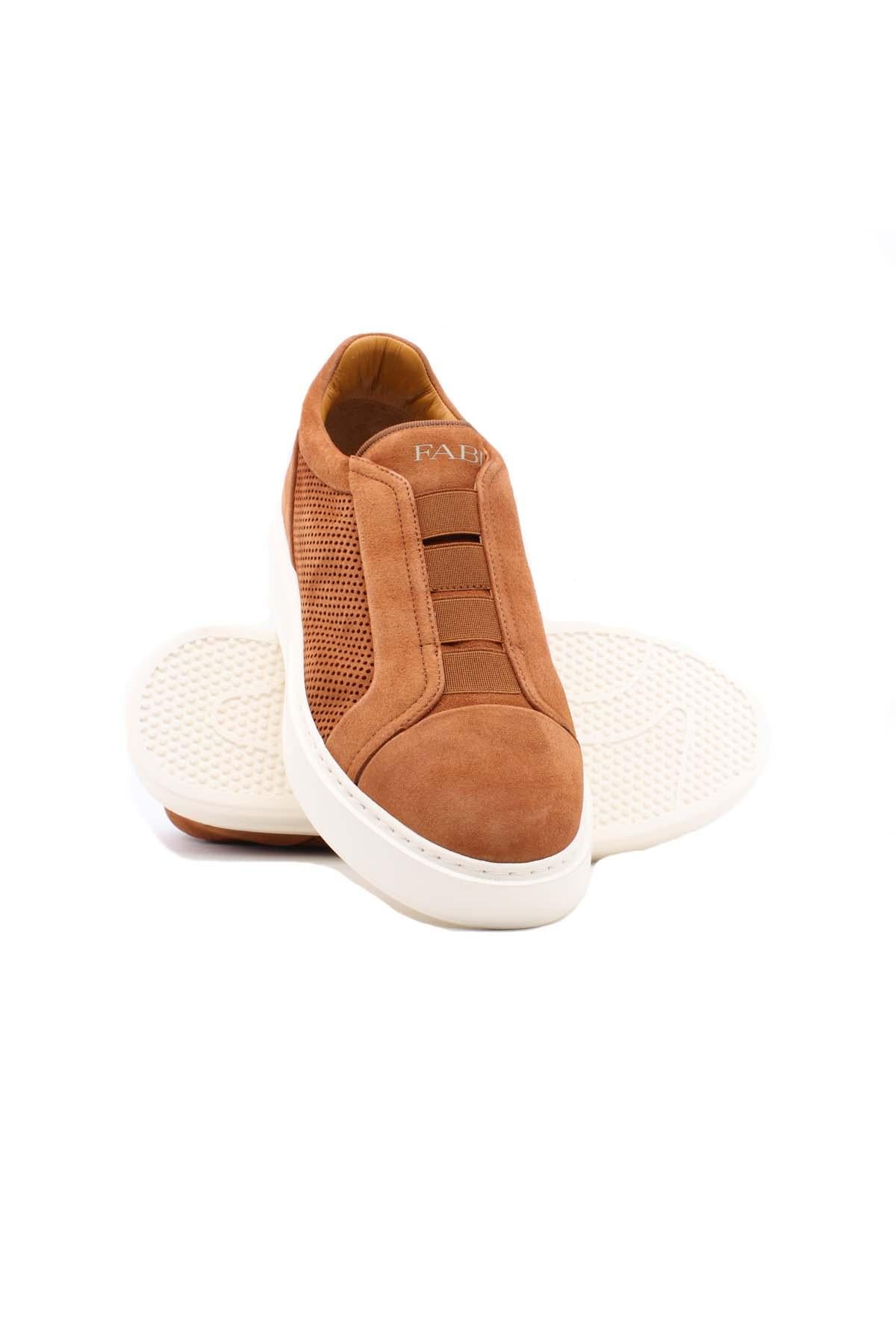Sneaker in pelle scamosciata senza lacci Urban