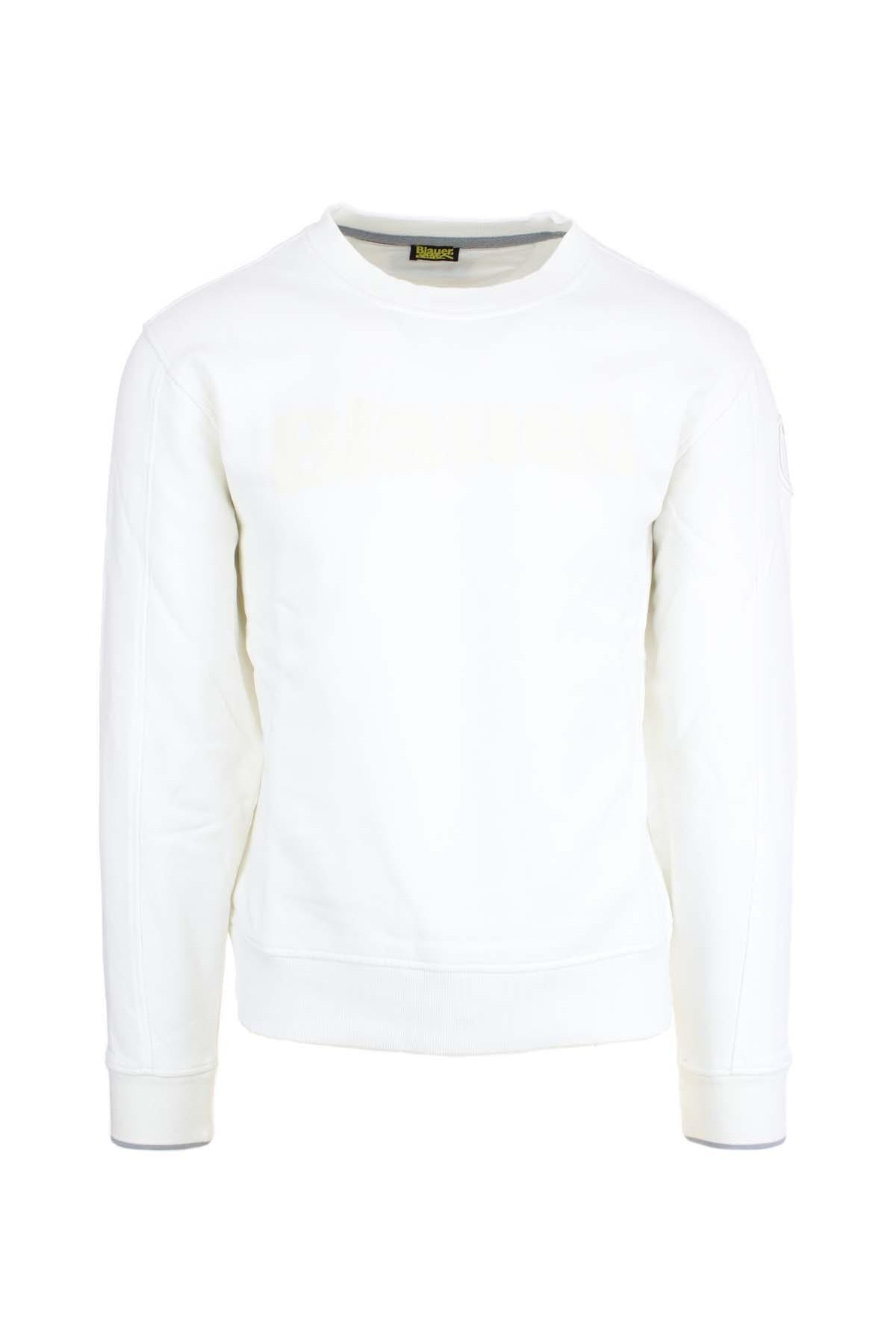 Felpa girocollo con logo Blauer CROSBY