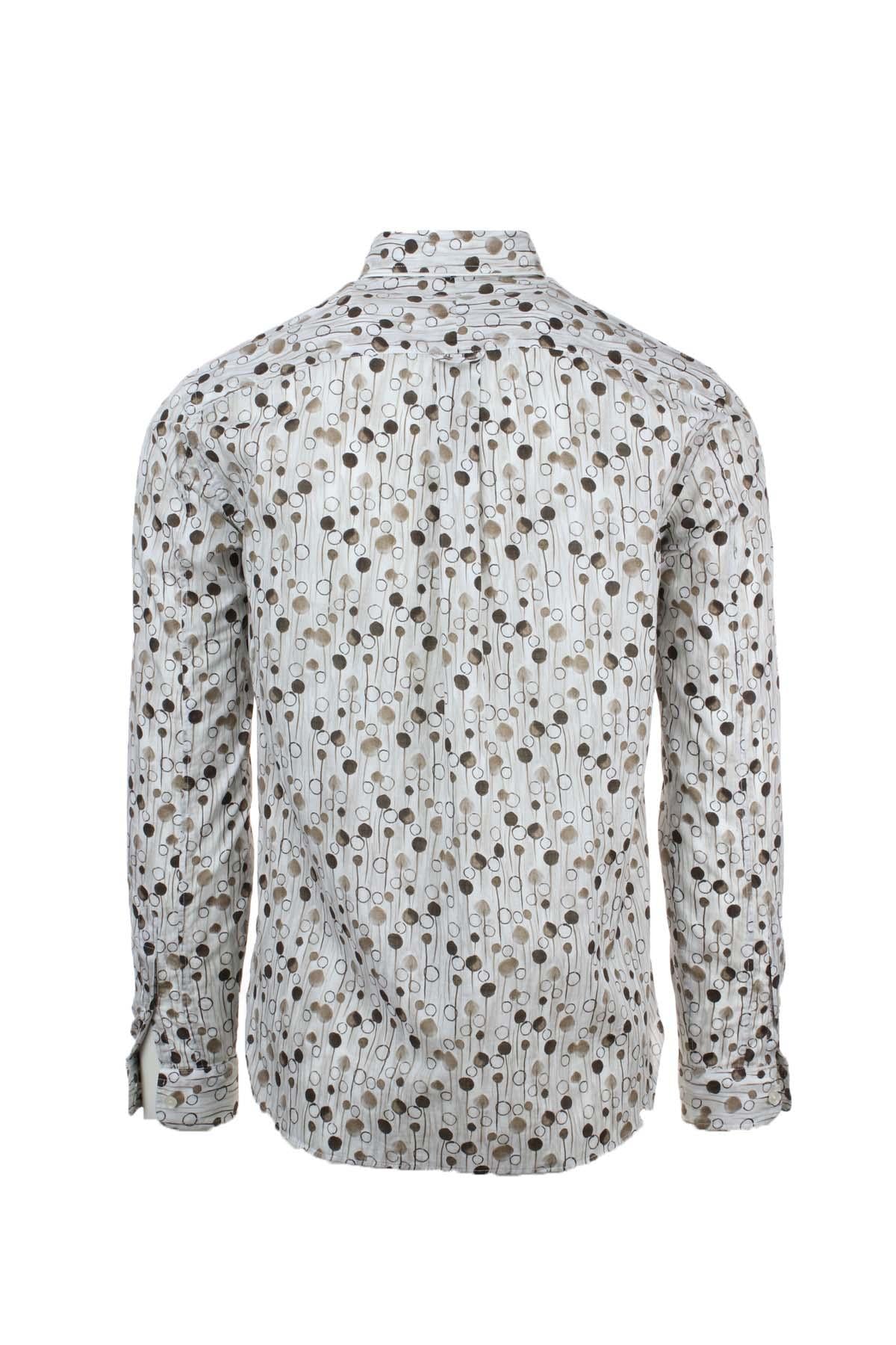 Camicia in cotone fantasia
