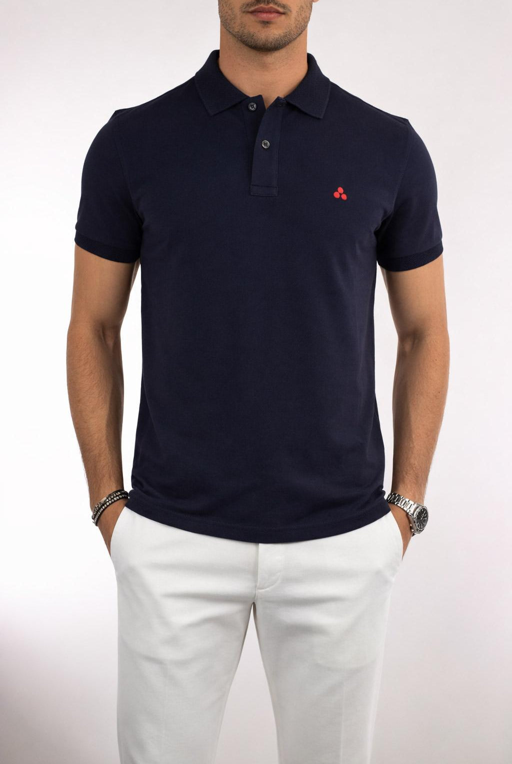 Polo Uomo Piquet Tecnico Stretch Plantago