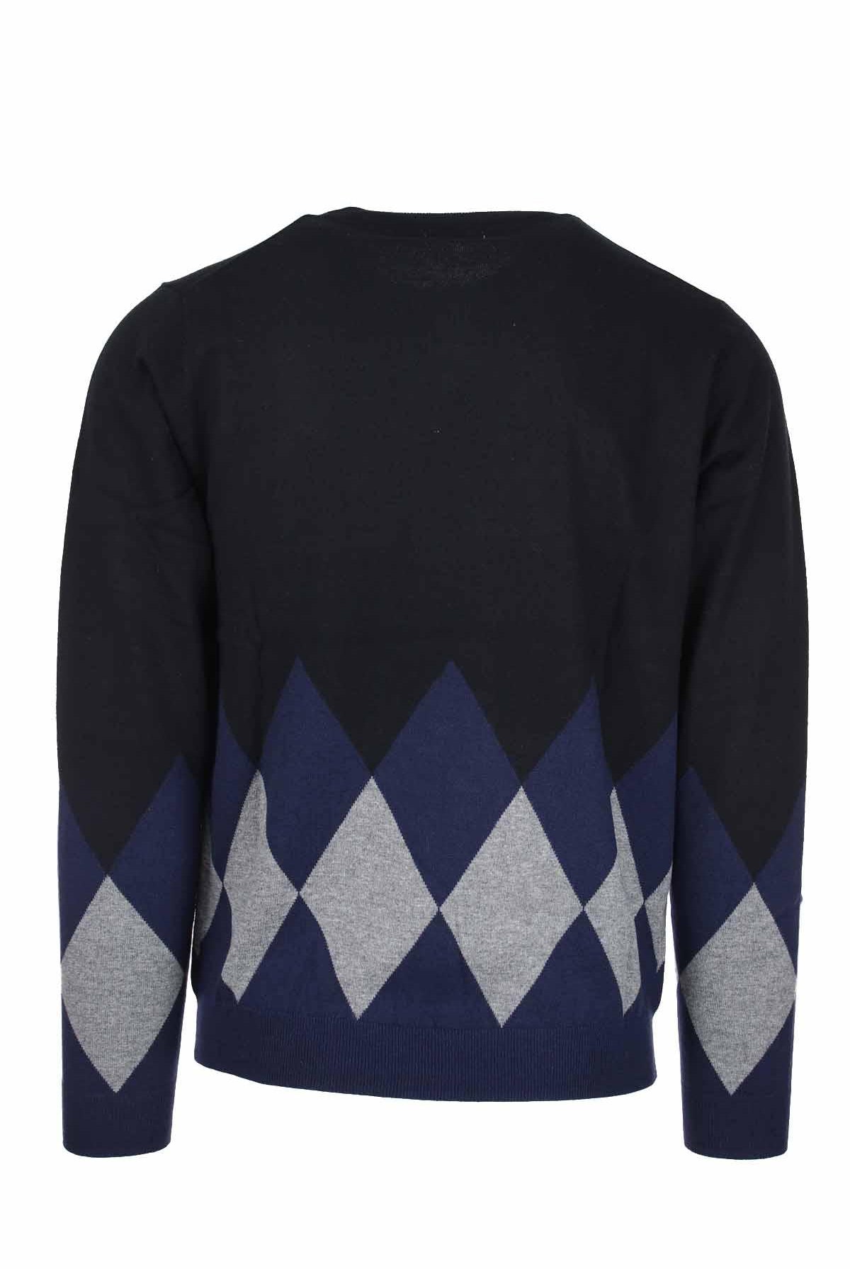 Pullover girocollo rombi