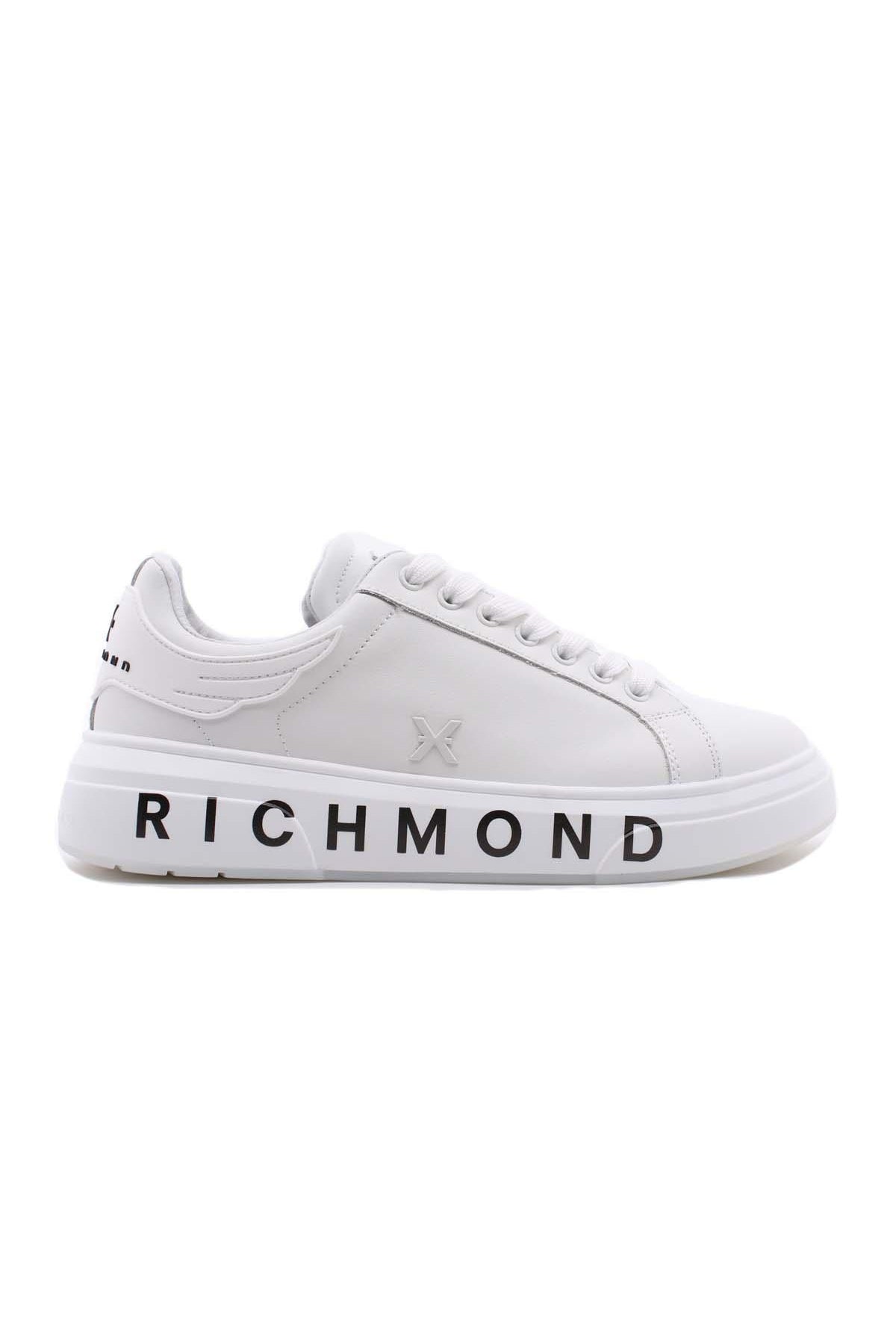 Sneaker Uomo in Pelle con Suola Logata