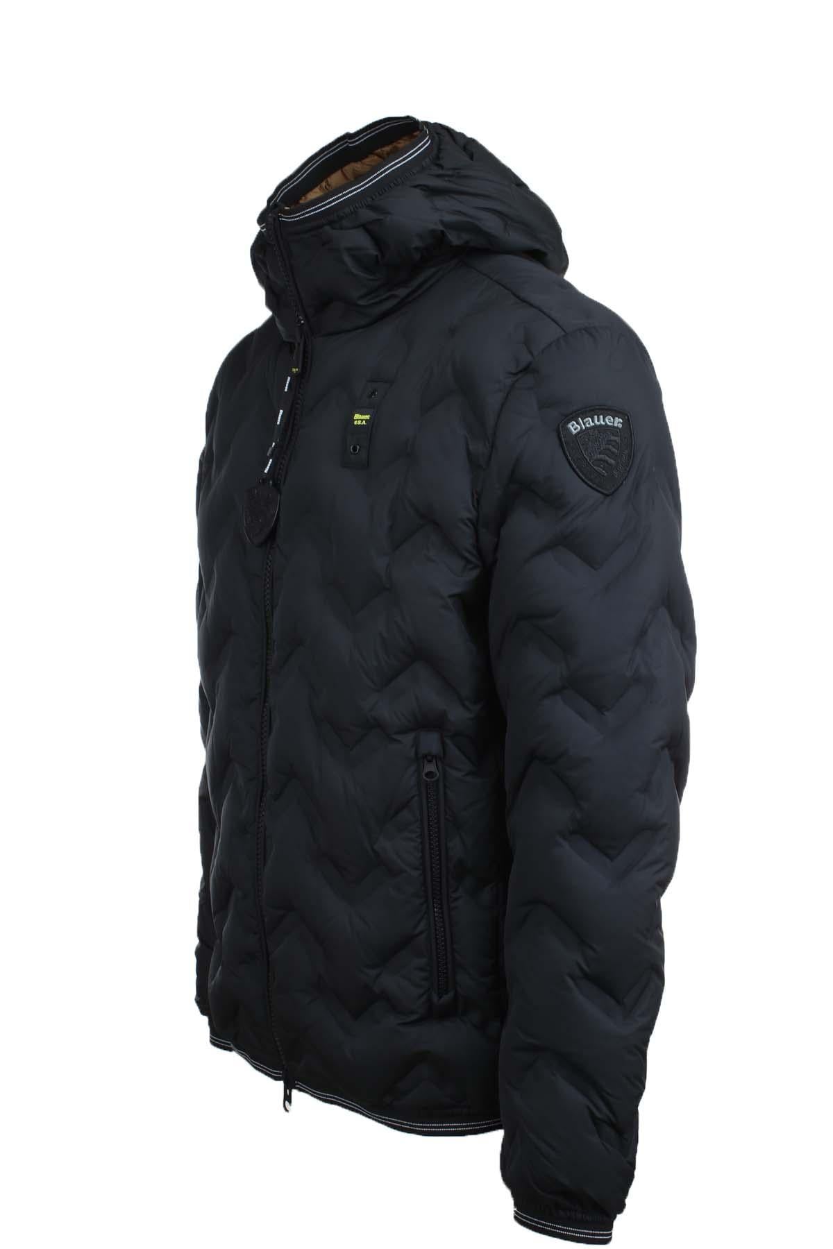 Piumino con impunture asimmetriche PIERY