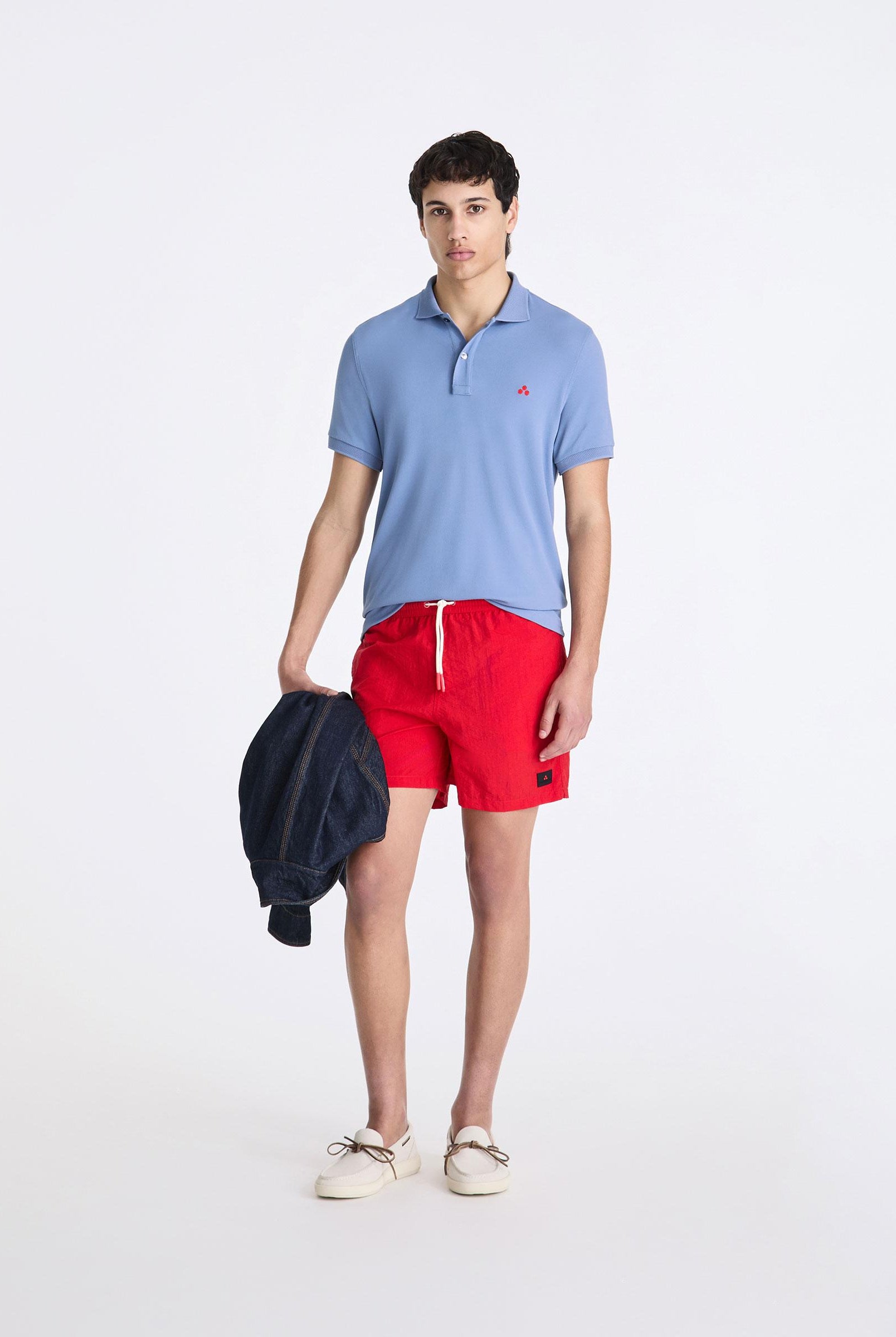 Polo Uomo Piquet Tecnico Stretch Plantago