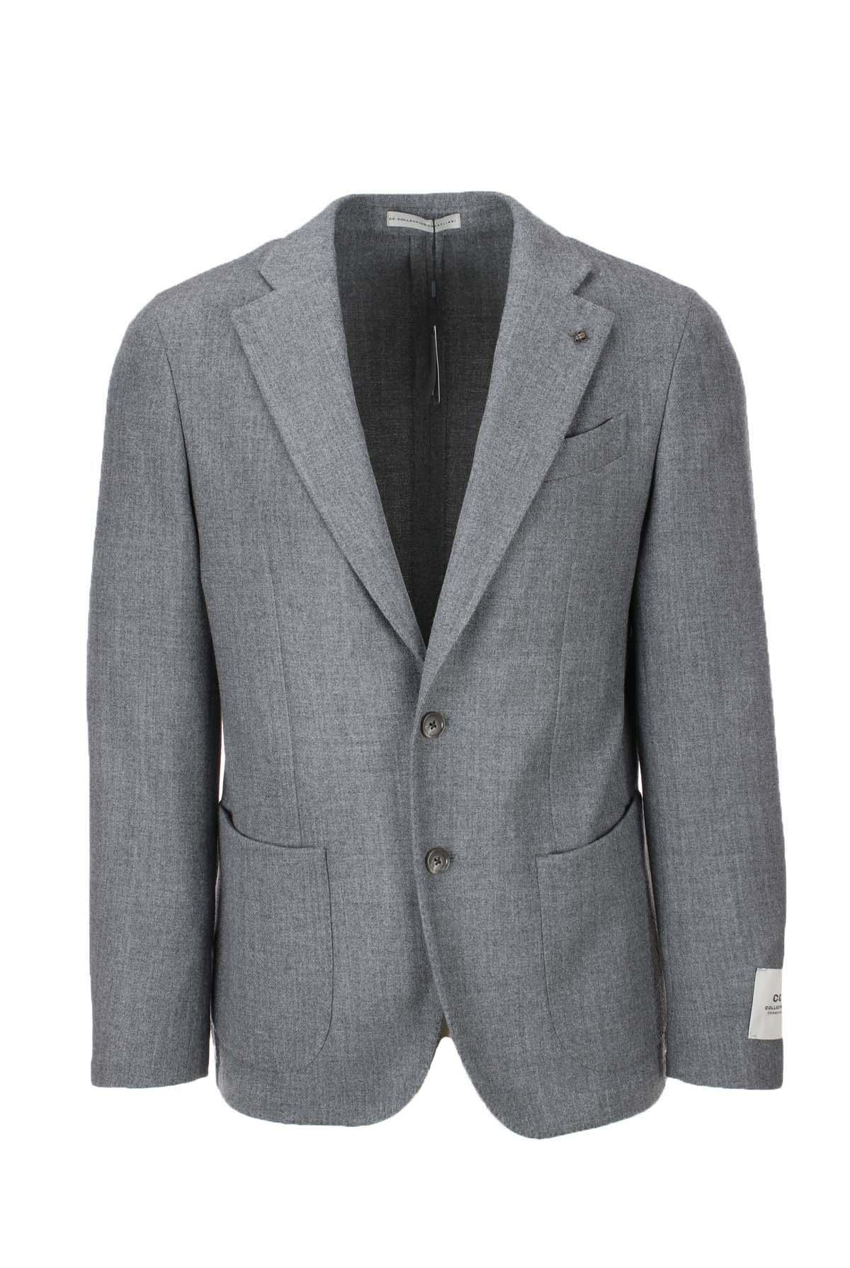 Blazer uomo monopetto sfoderato