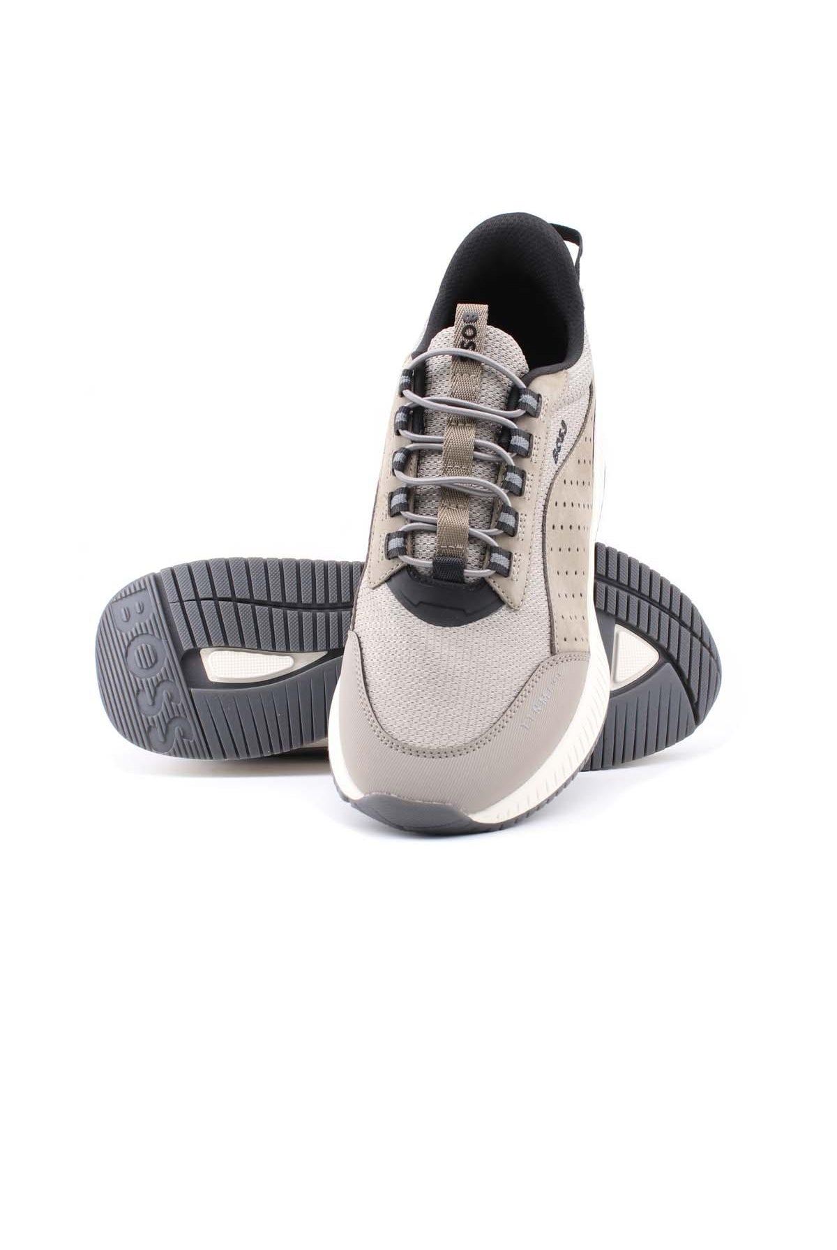 Sneaker TTNM evo con finiture in pelle