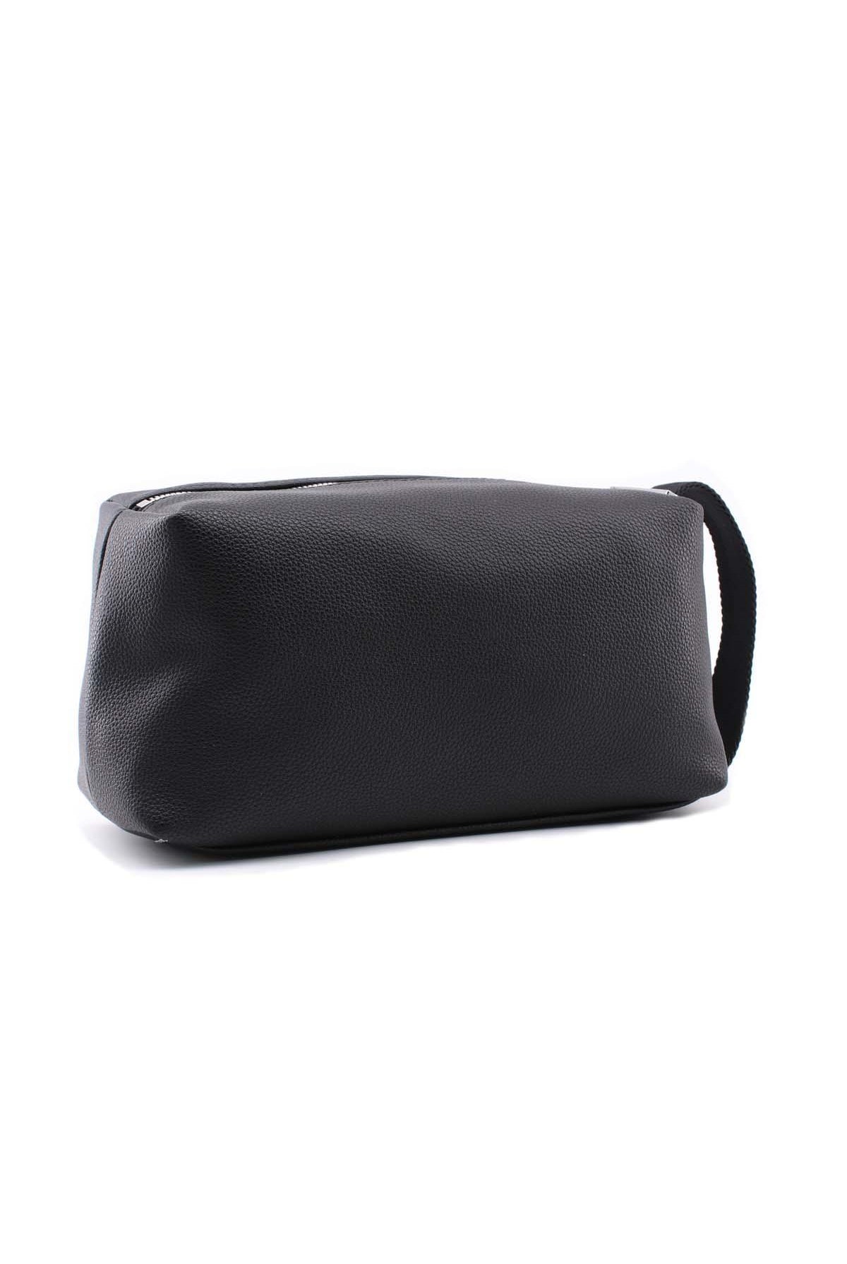 Borsa beauty case da viaggio in pelle