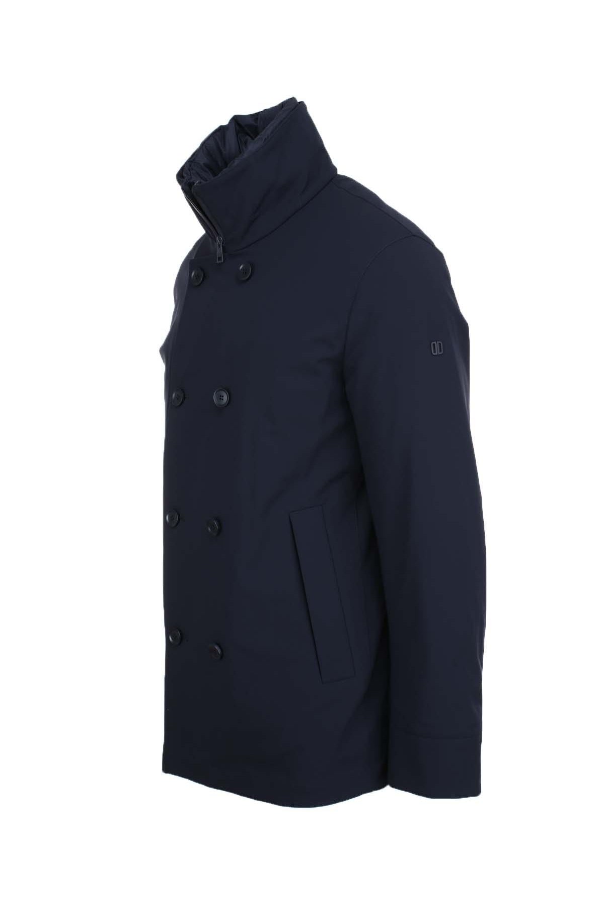 Giacca peacoat doppiopetto con pettorina Edmund