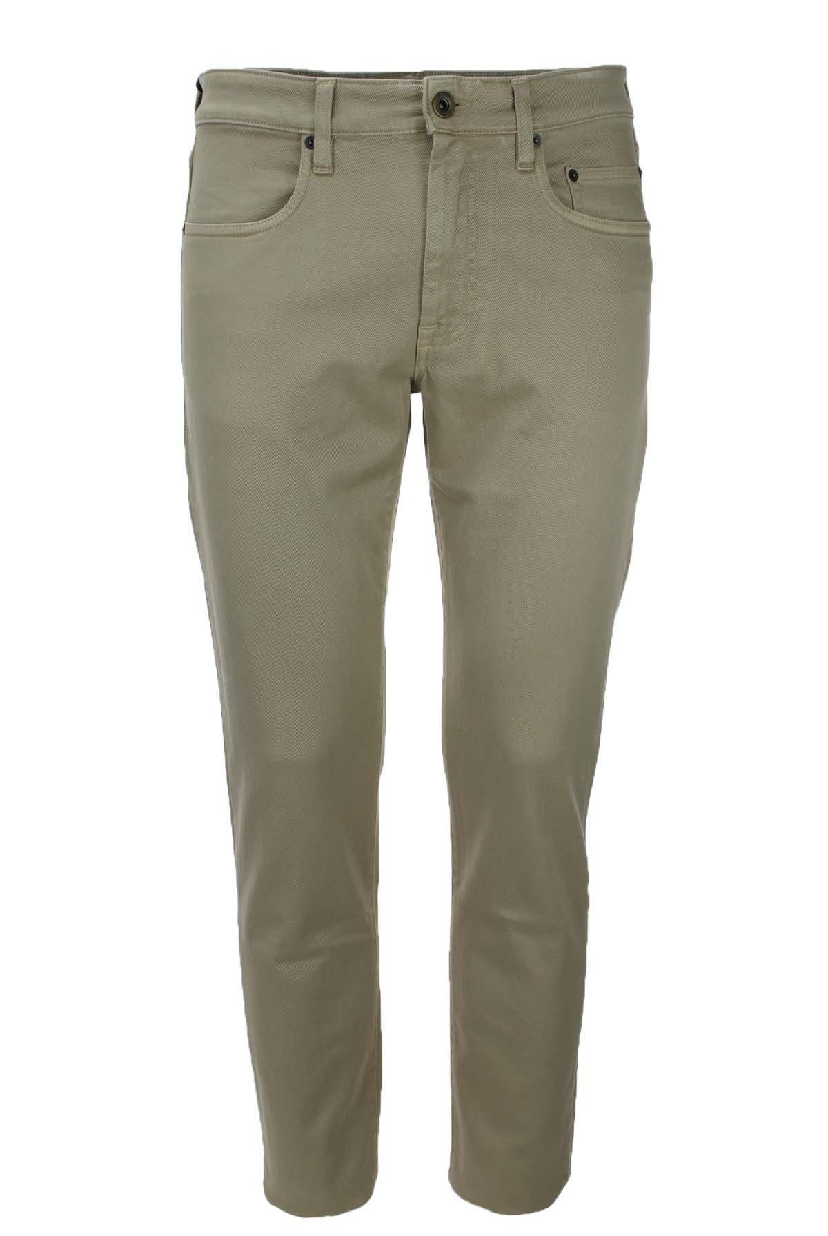 Pantalone 5 tasche in cotone bull-denim Siviglia uomo