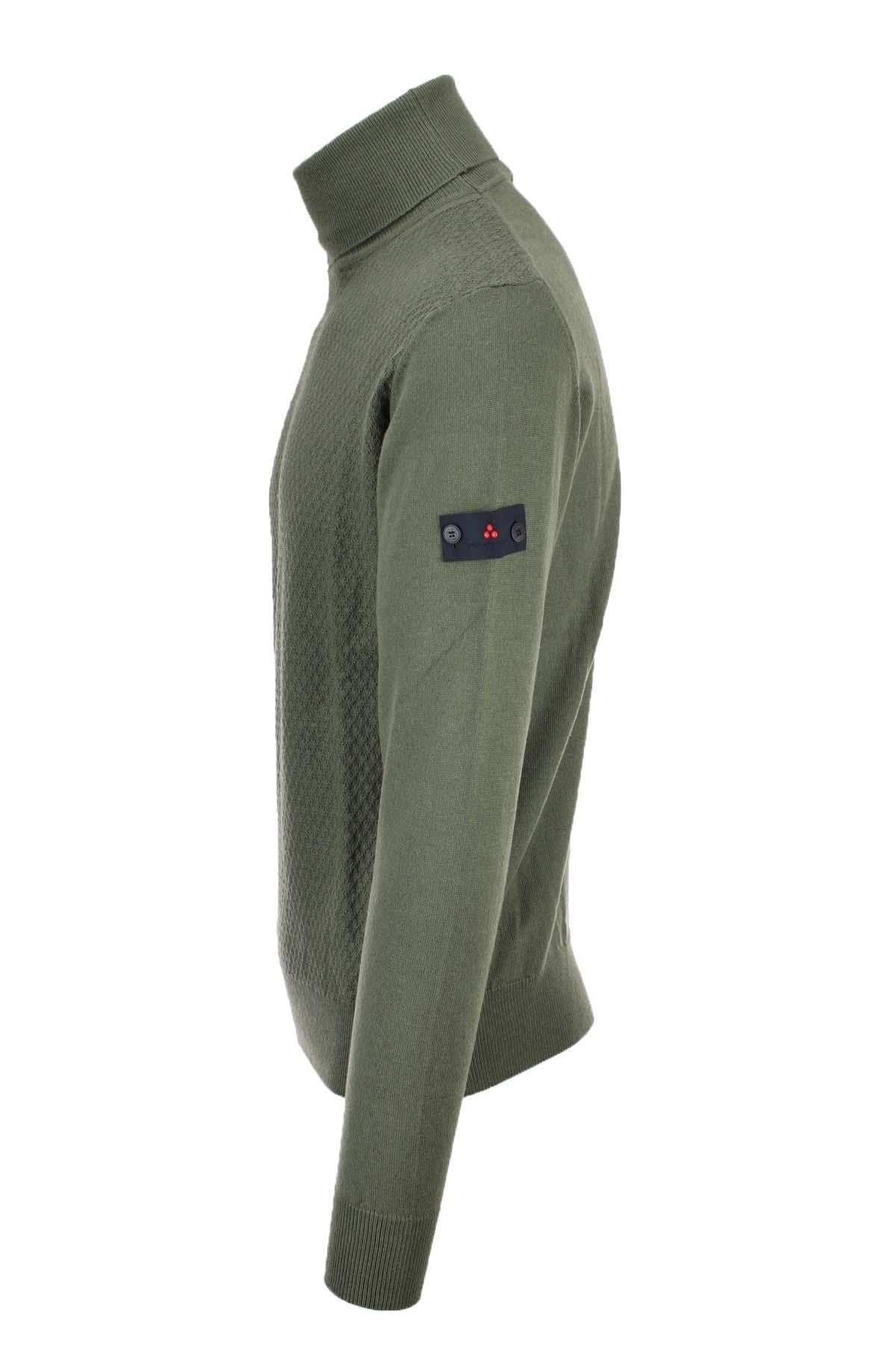 Maglia dolcevita unito con intarsi Otawara