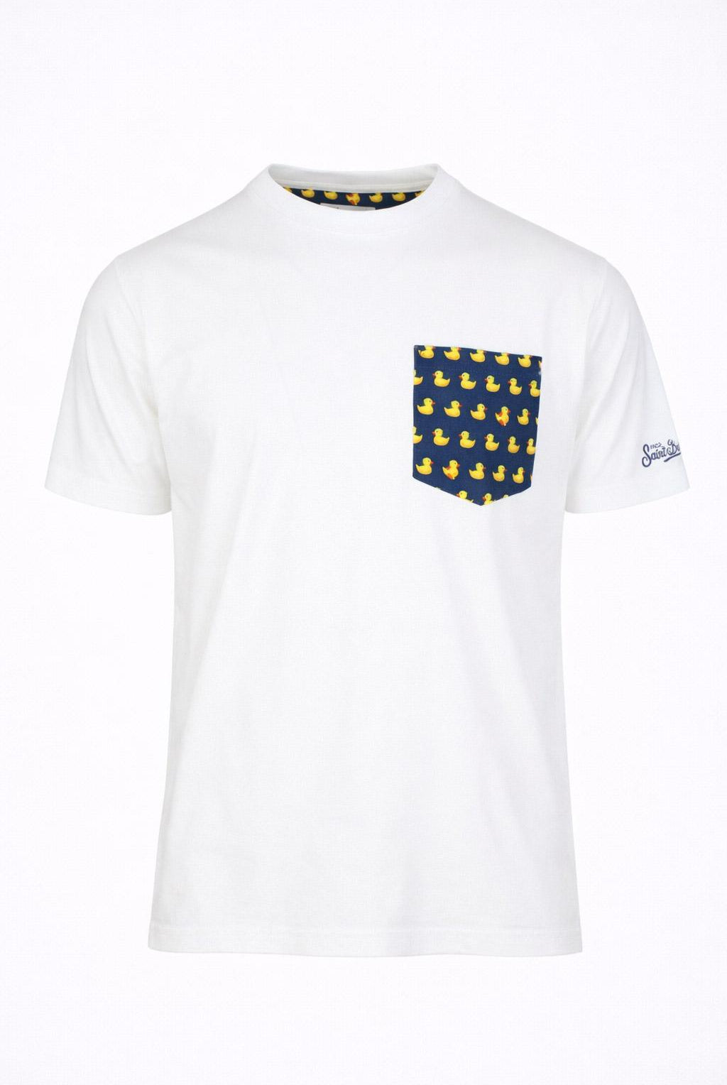 T-Shirt Uomo mezza manica Taschino Paperelle
