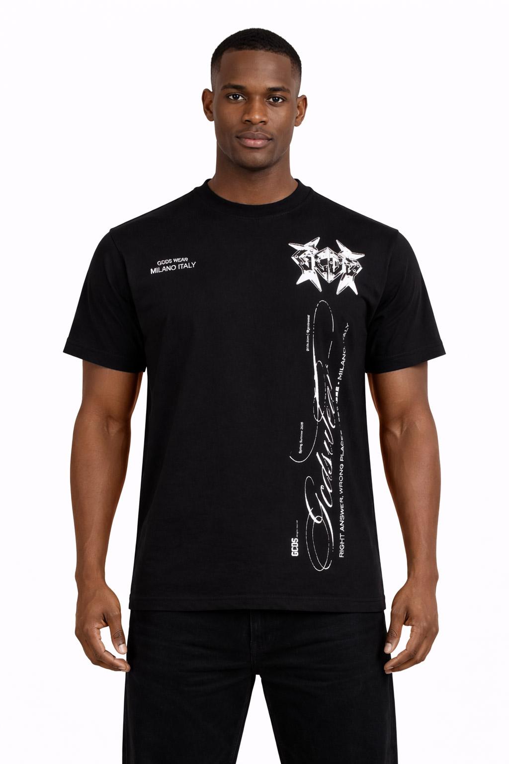 T-Shirt Uomo History Stampa Fronte Retro