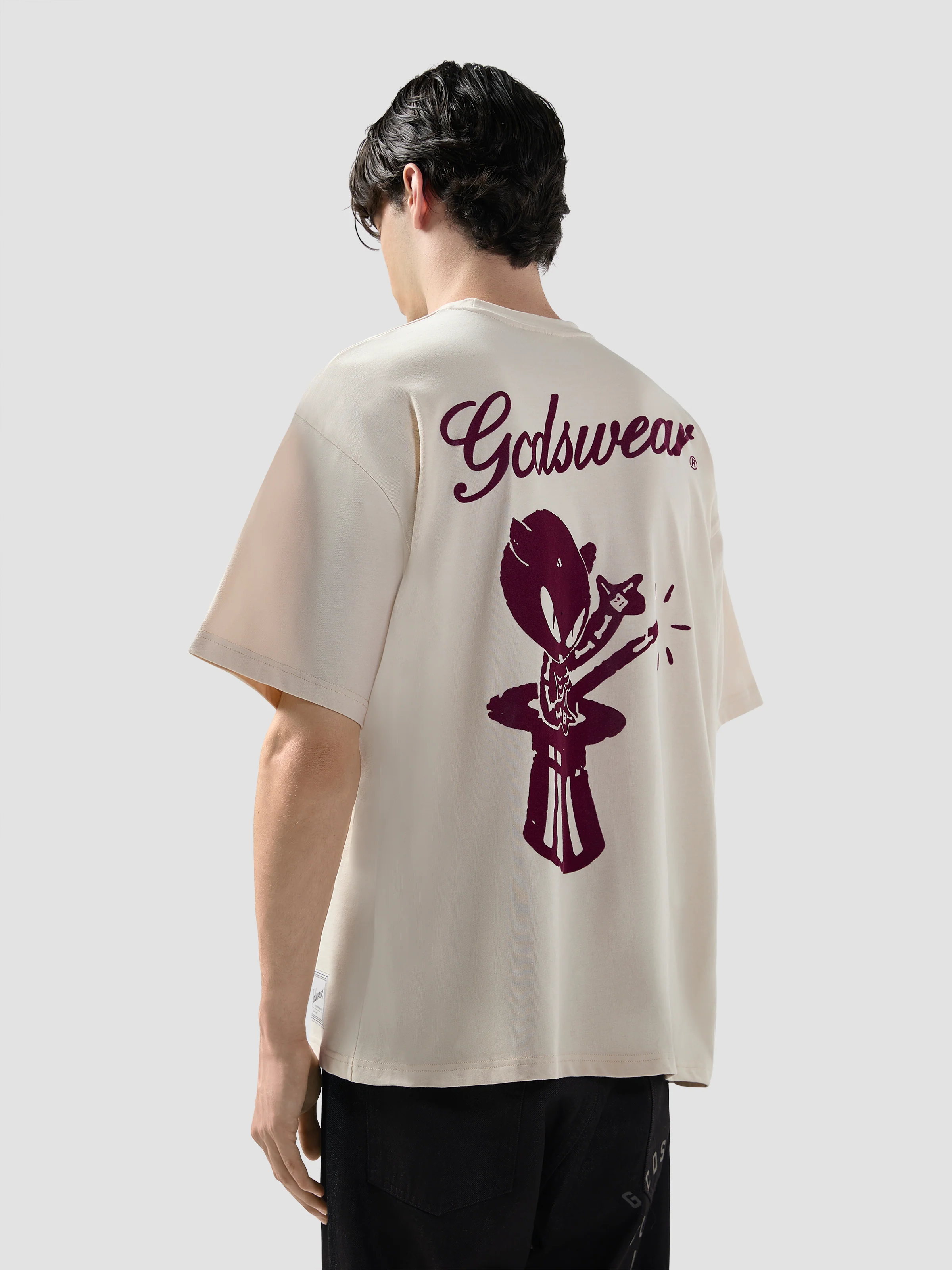 T-Shirt mezza manica con stampa Magic GCDS